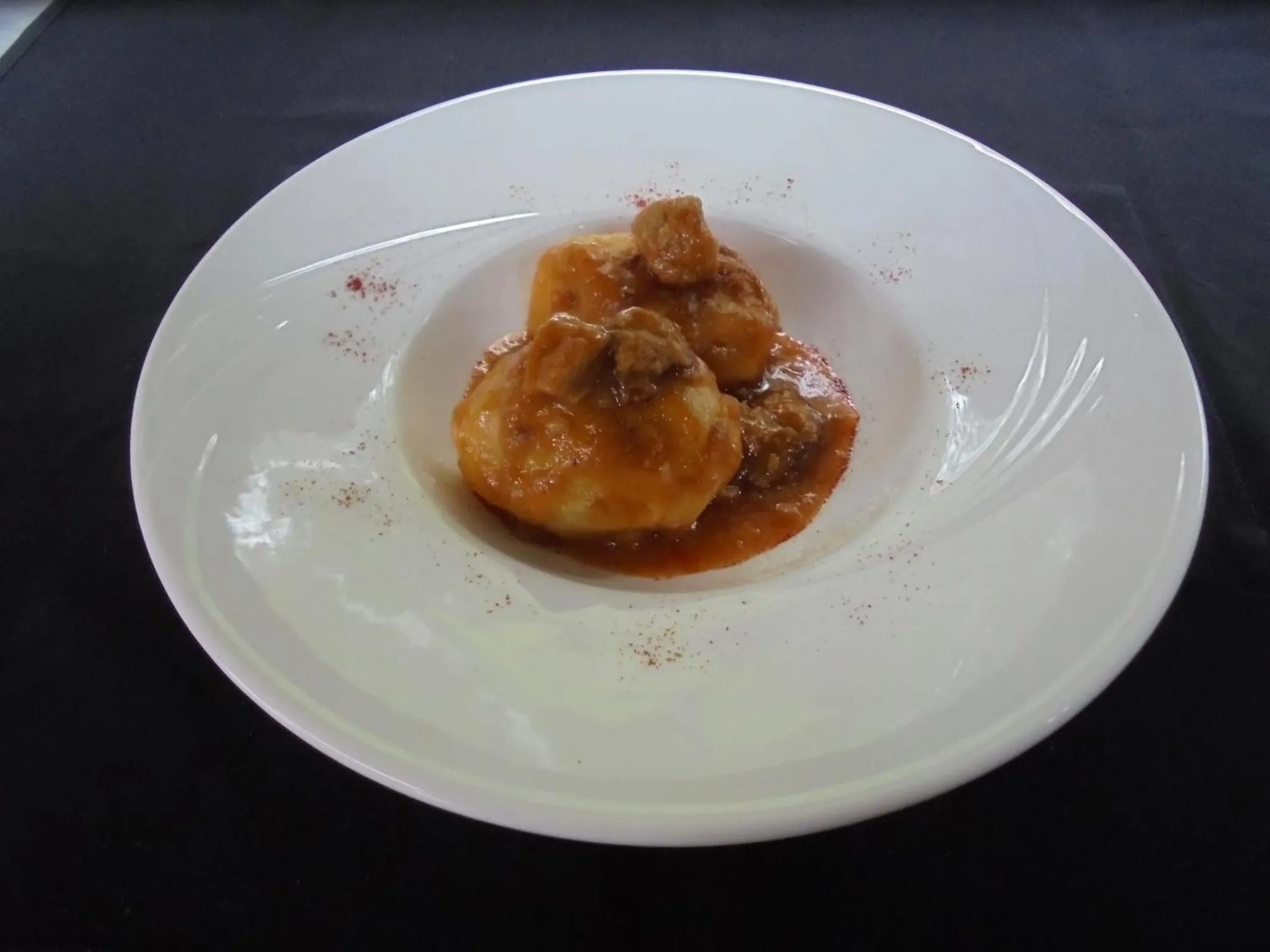 Food close-up in Hotel Azpiazu