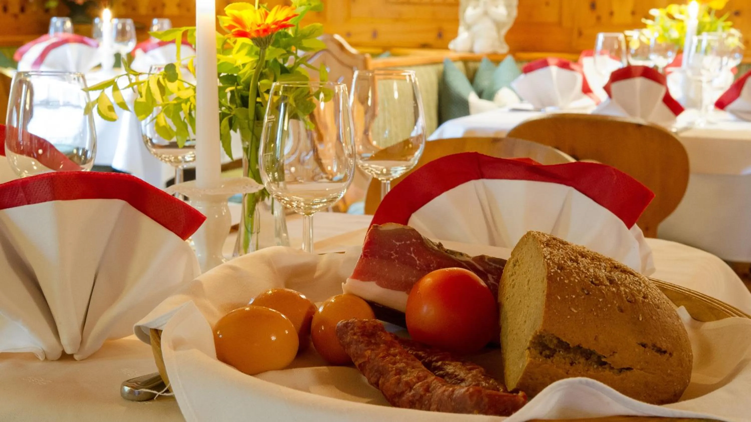 Food close-up in Familiengut Ertlhof