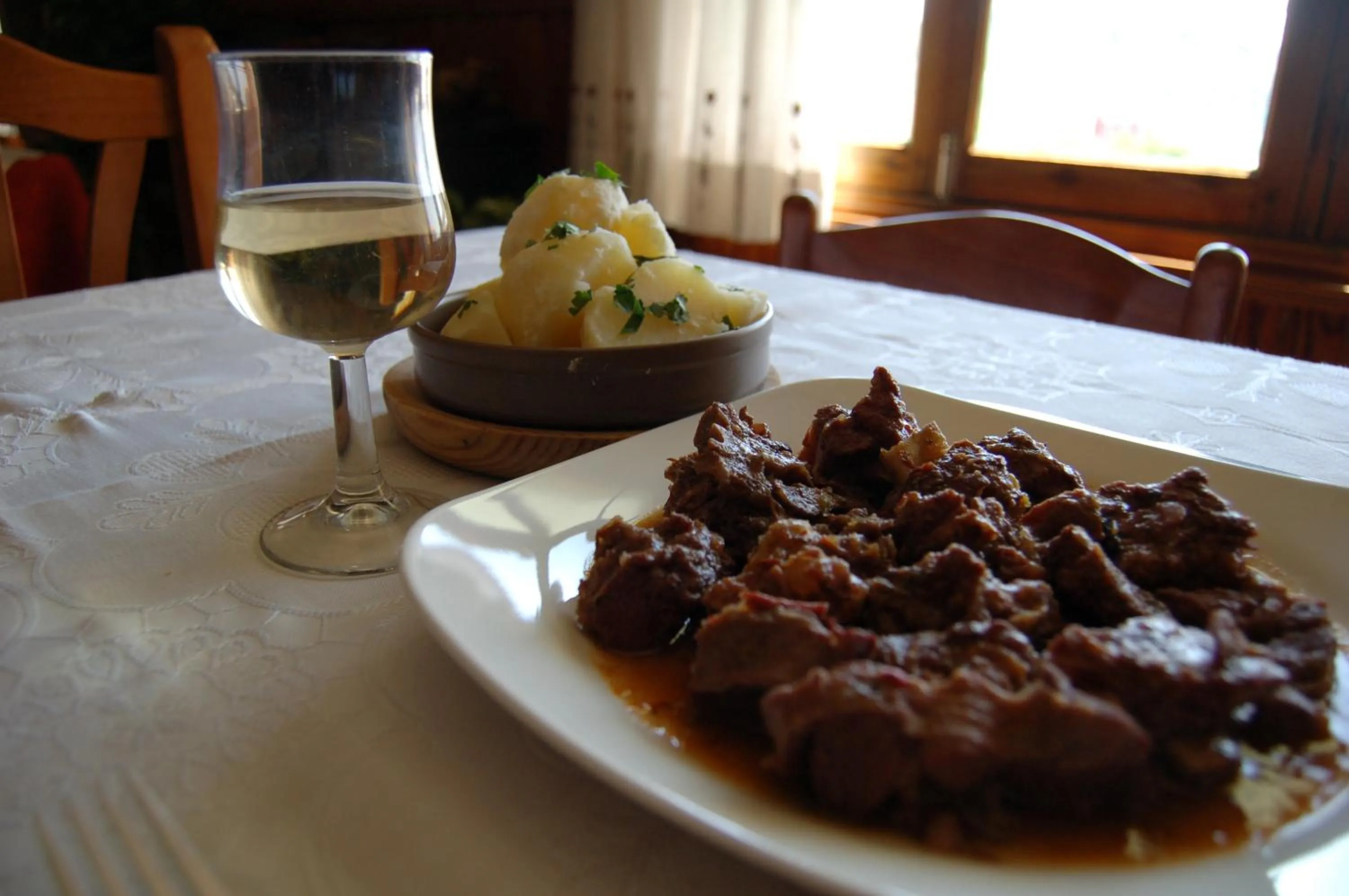 Food close-up in Hotel El Sombrerito