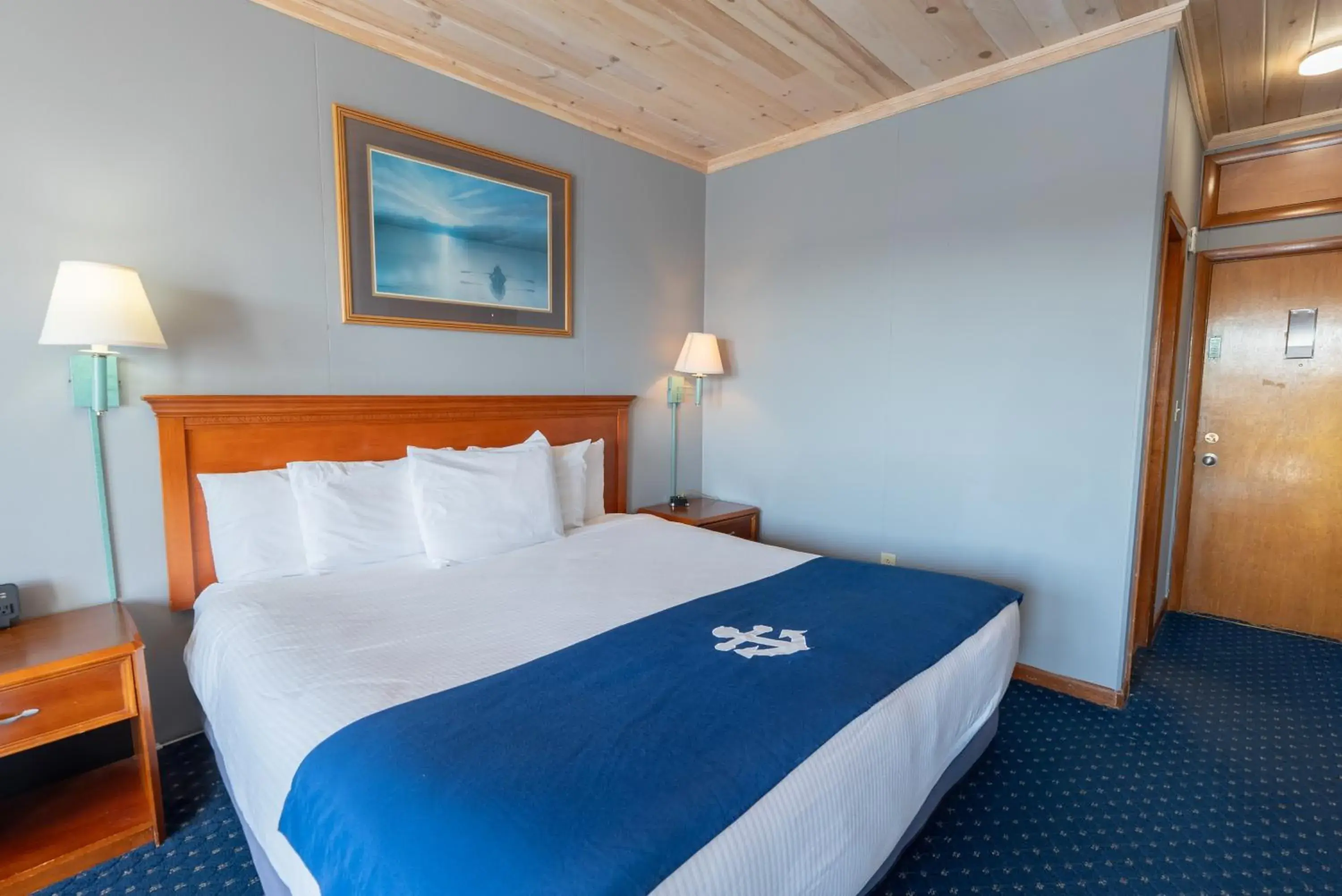 King Outer Harbor View in Fisherman's Wharf Inn King Outer Harbor View in Fisherman's Wharf Inn