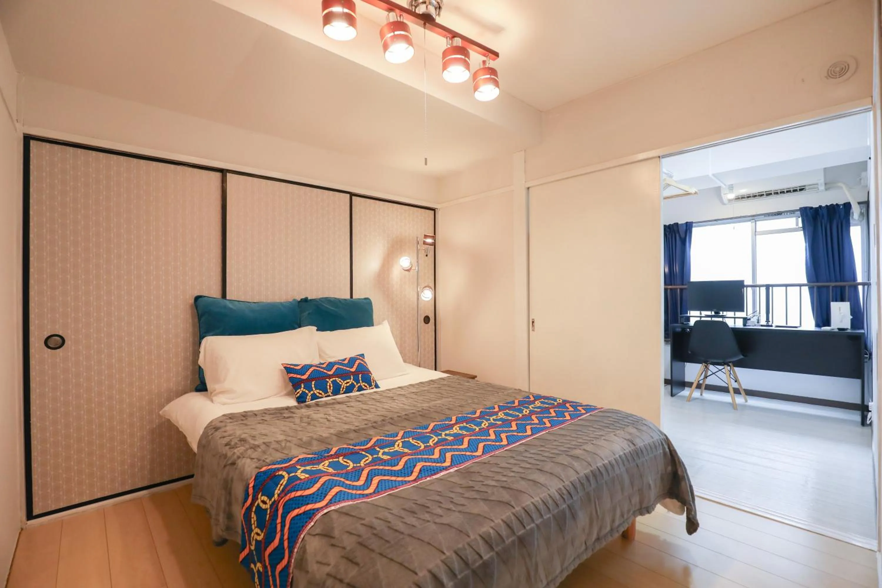 Bed in Hakata apartment