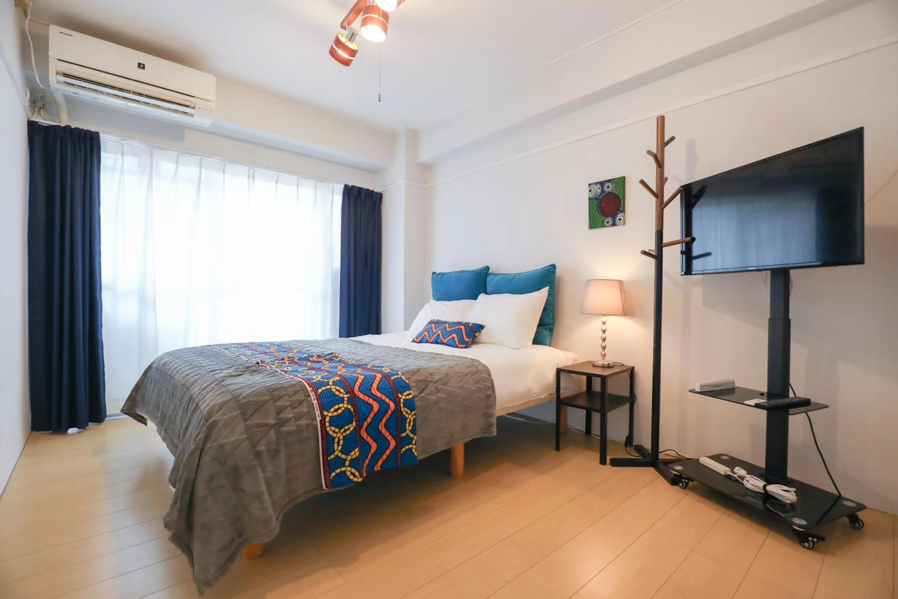 Bed in Hakata apartment