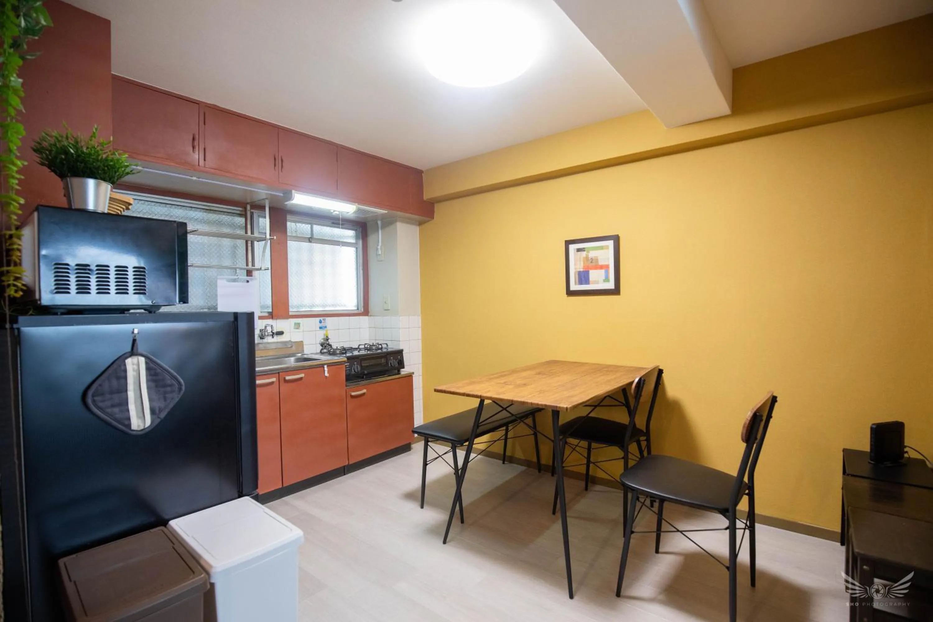 Kitchen or kitchenette in Hakata apartment