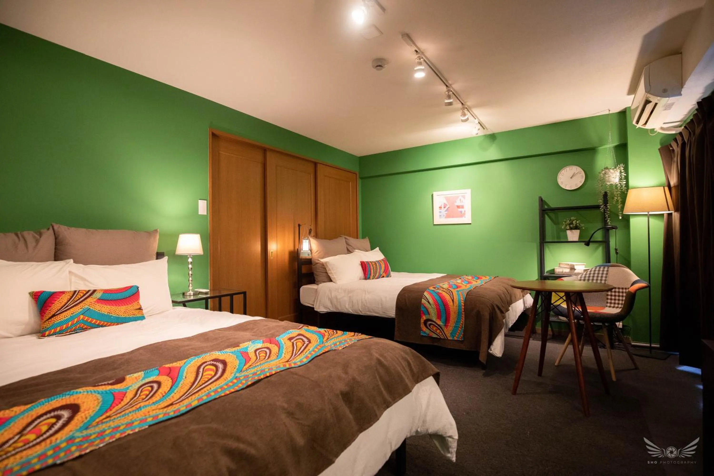 Bed in Hakata apartment