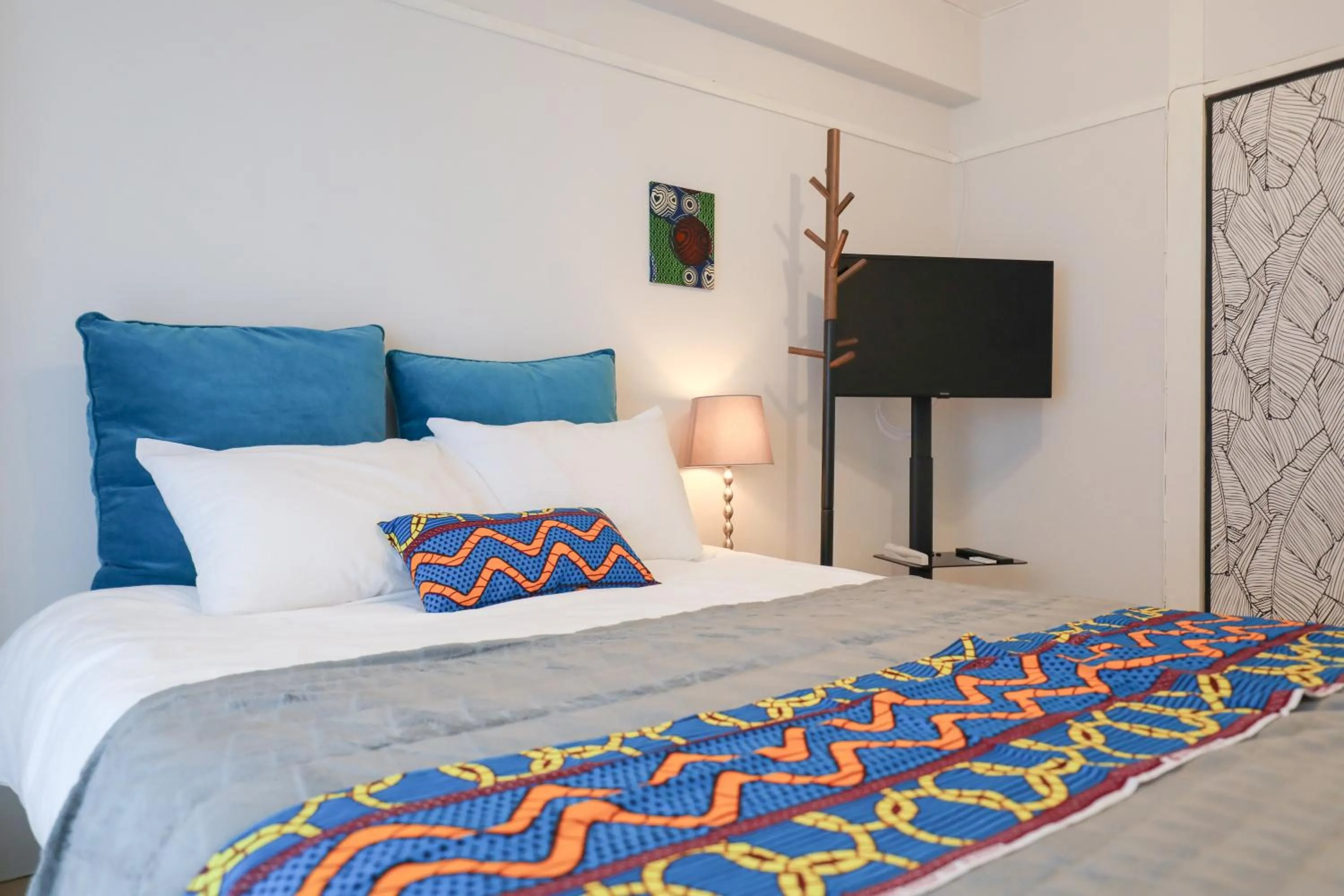 Bed in Hakata apartment