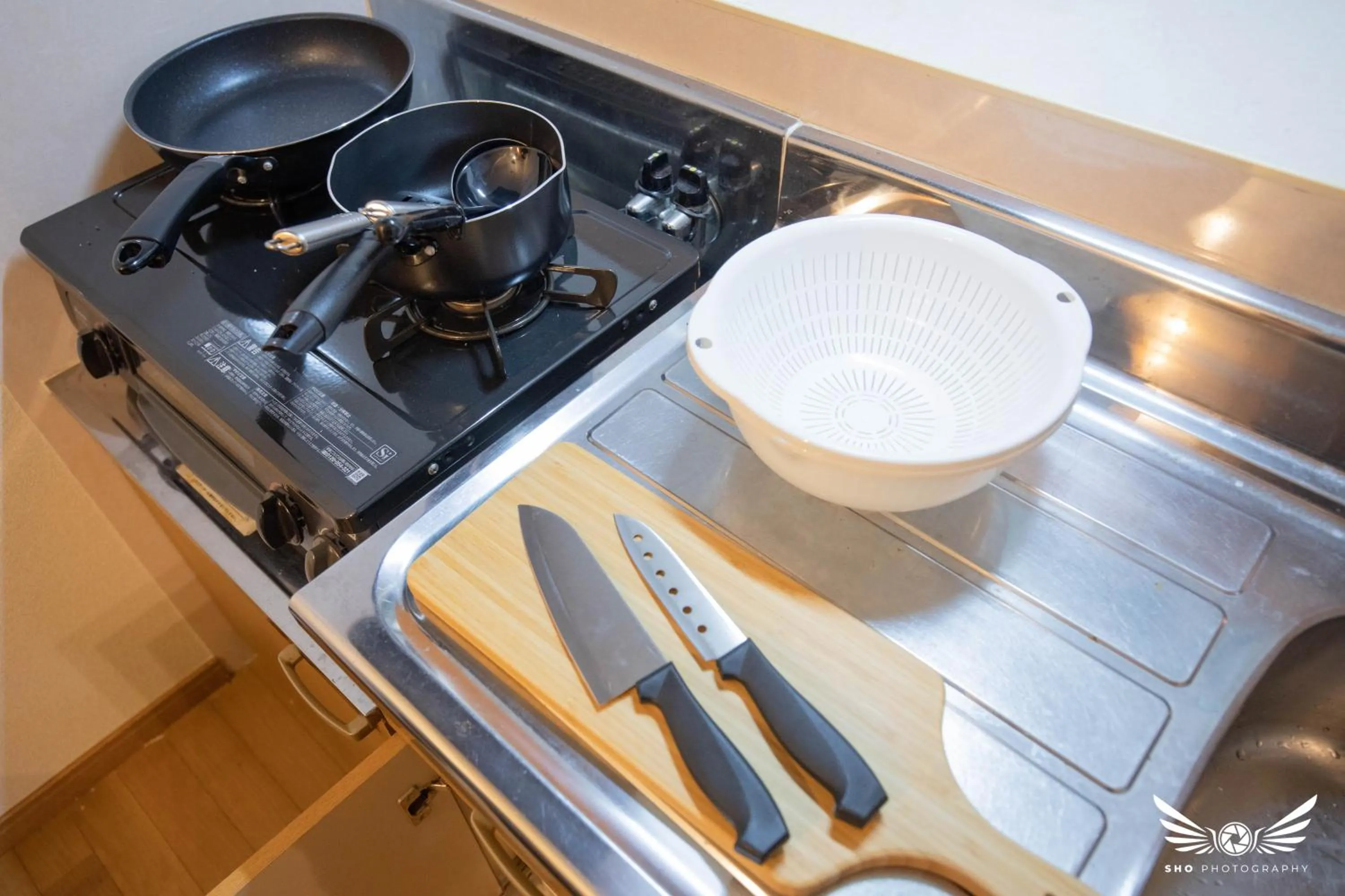Kitchen or kitchenette in Hakata apartment