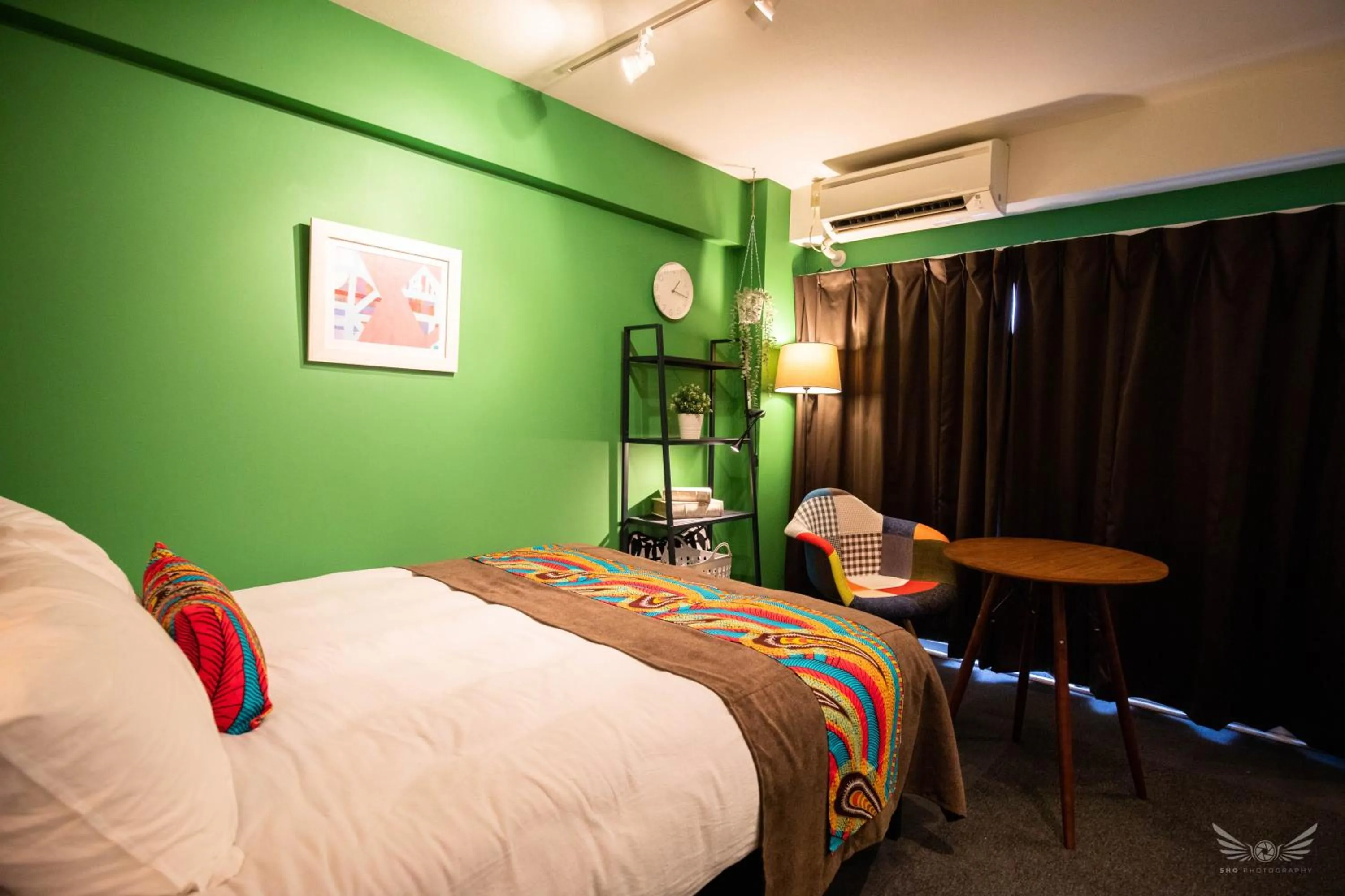 Bed in Hakata apartment