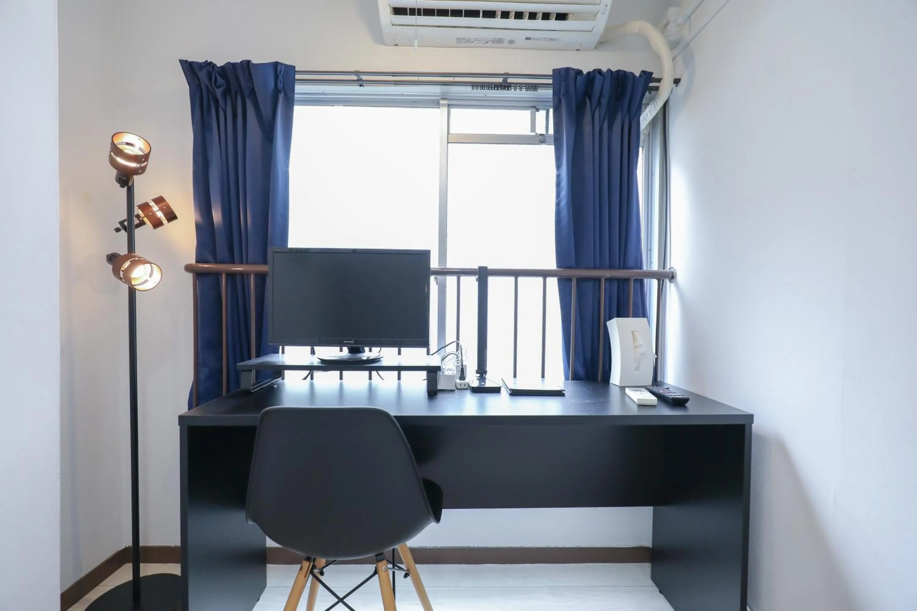 Seating area in Hakata apartment
