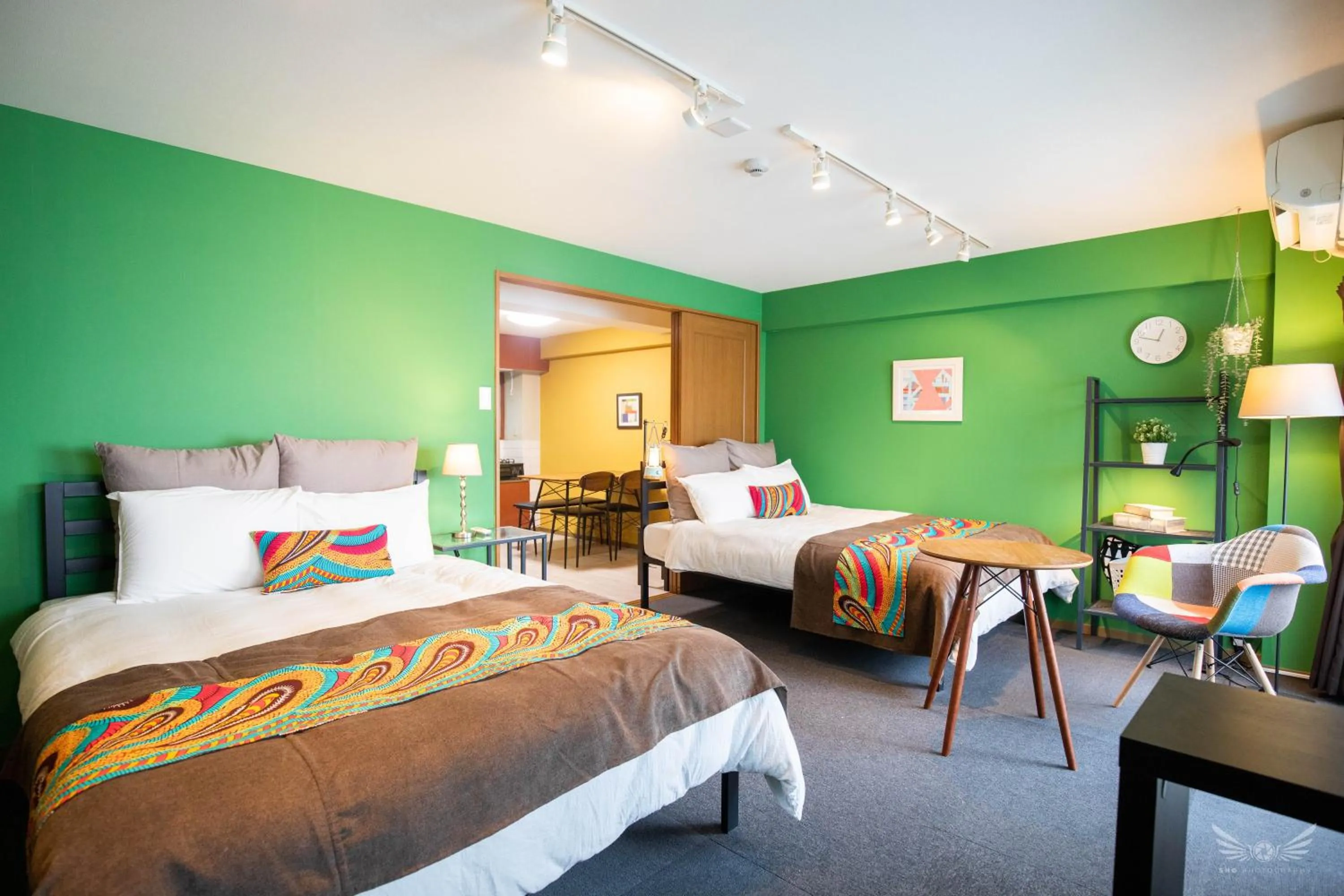 Bed in Hakata apartment