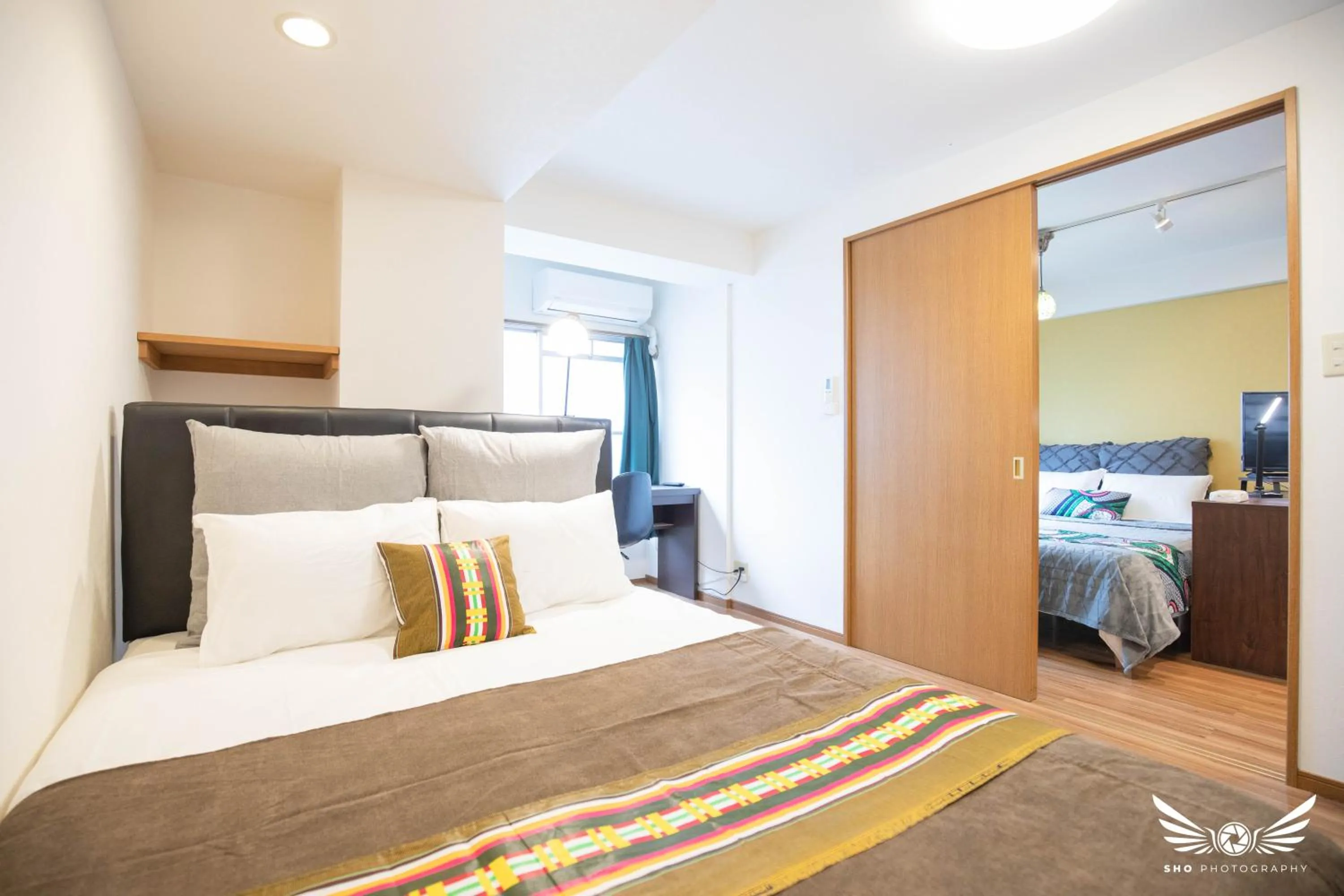 Bed in Hakata apartment