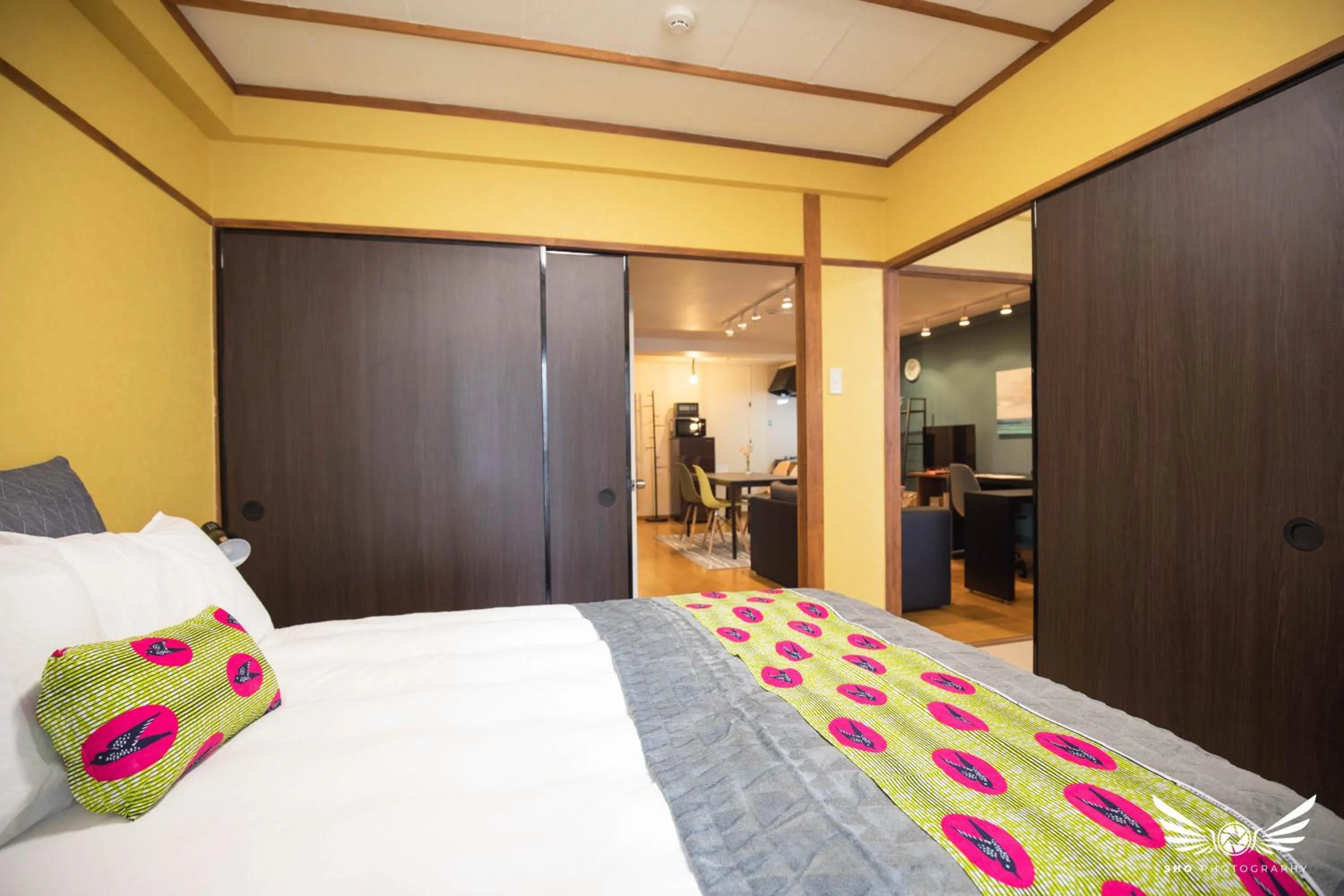 Bed in Hakata apartment