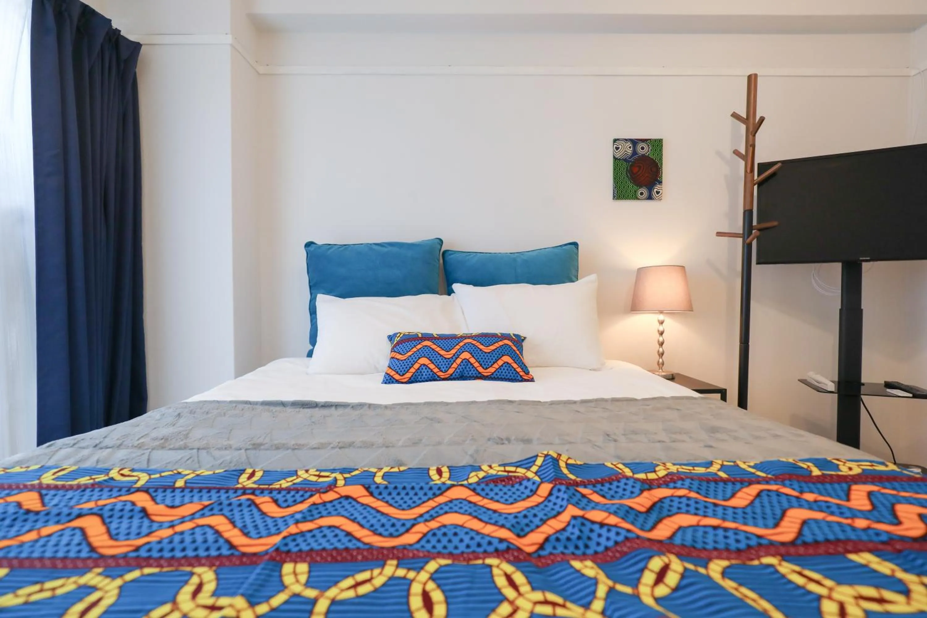 Bed in Hakata apartment