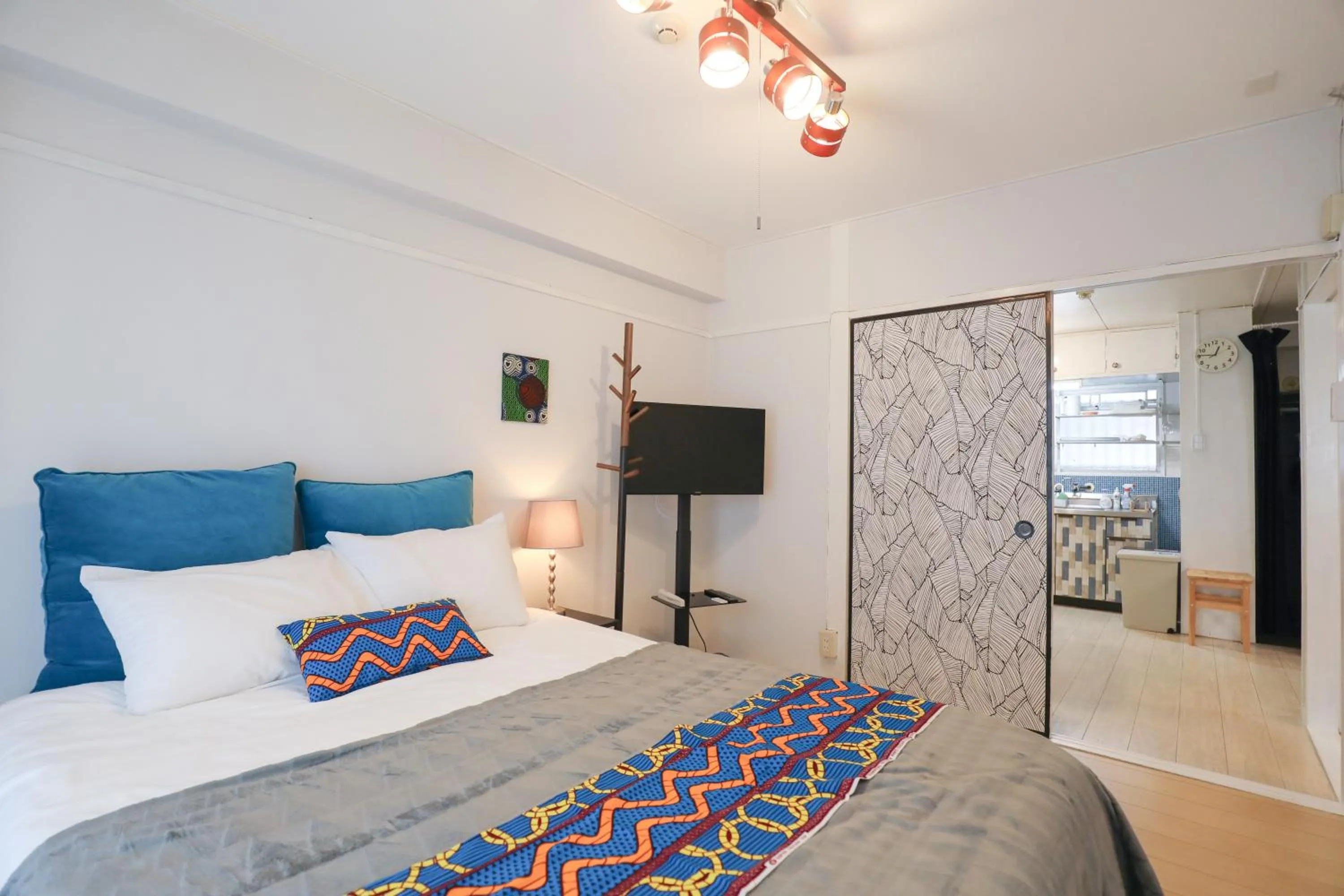 Bed in Hakata apartment