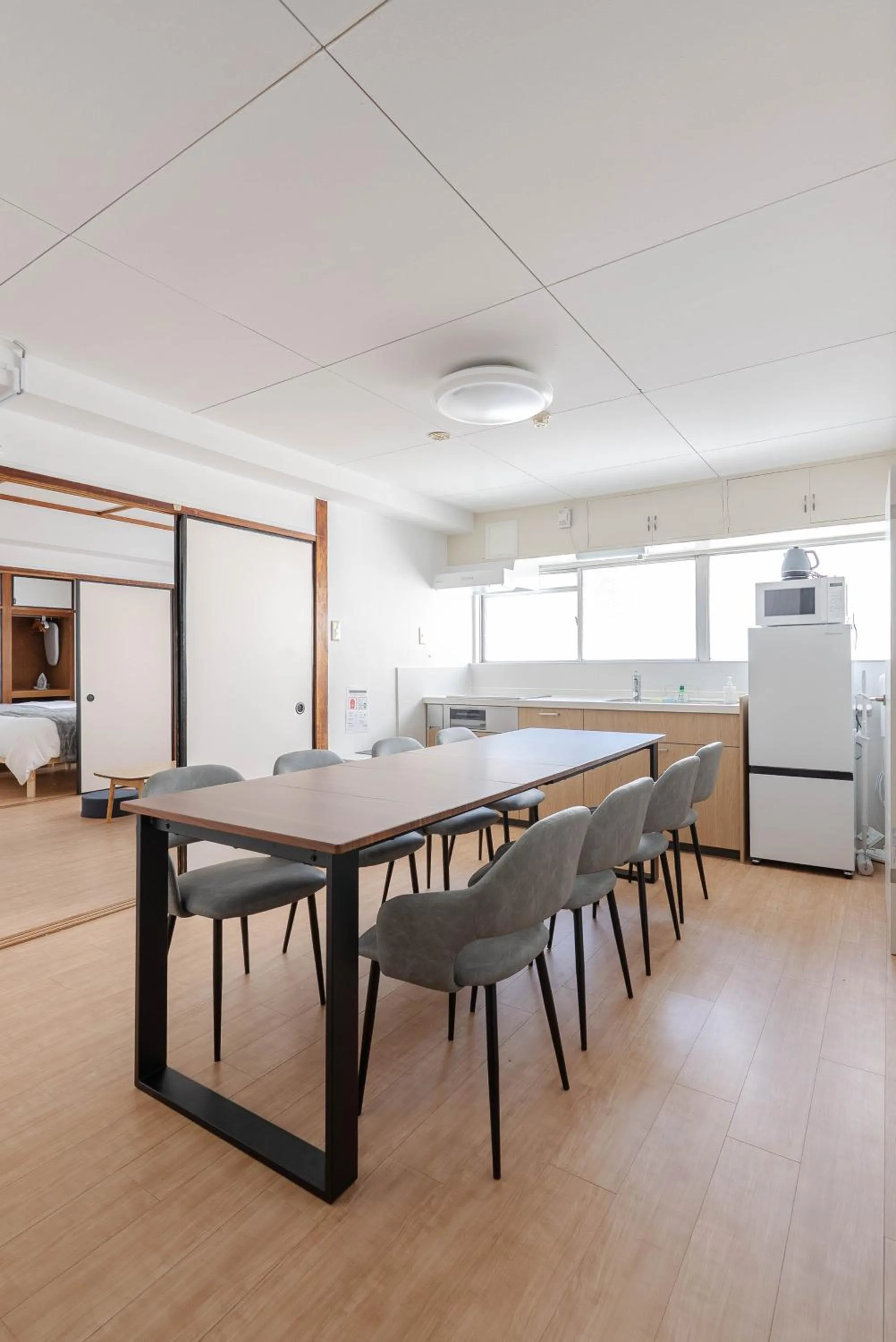 Living room in Hakata apartment