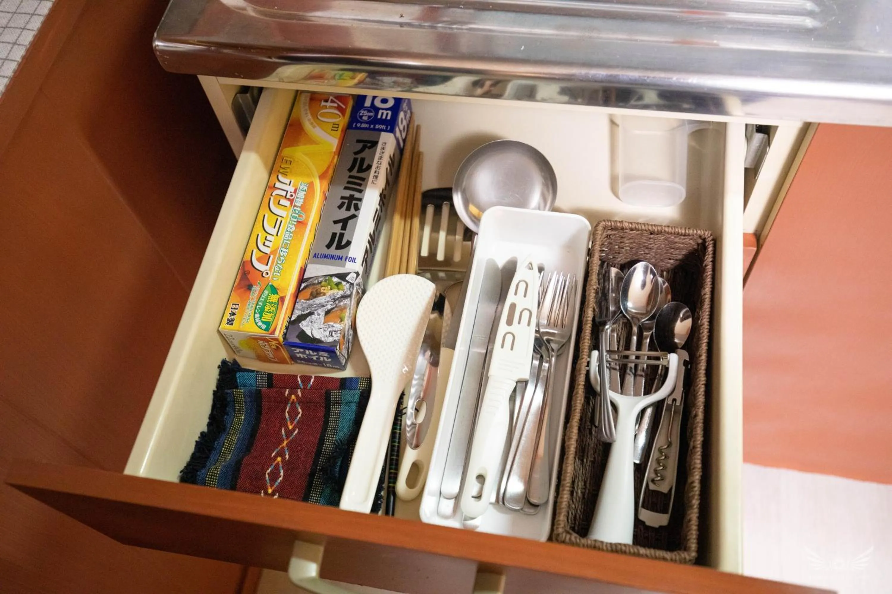 Kitchen or kitchenette in Hakata apartment