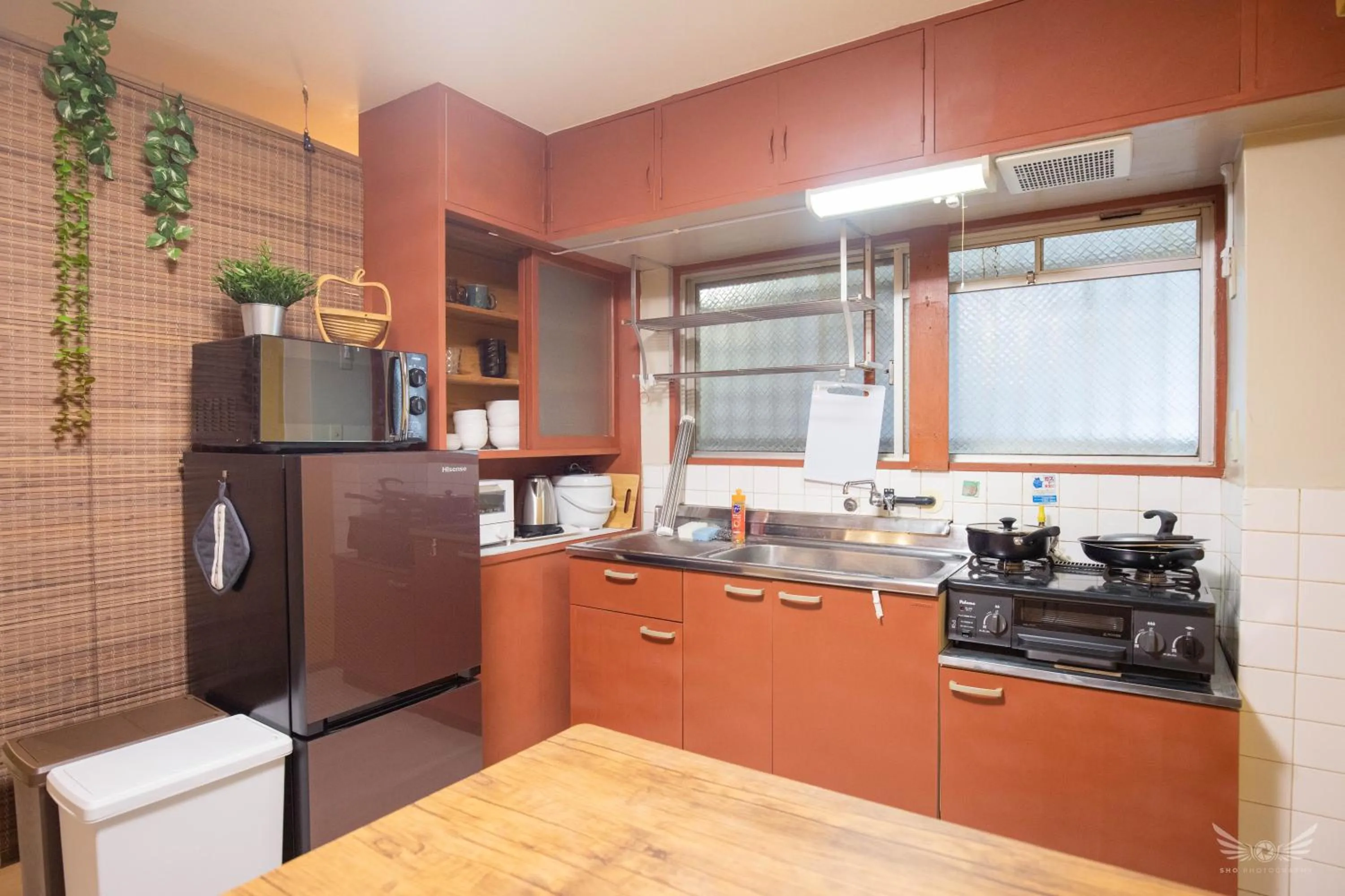 Coffee/tea facilities in Hakata apartment