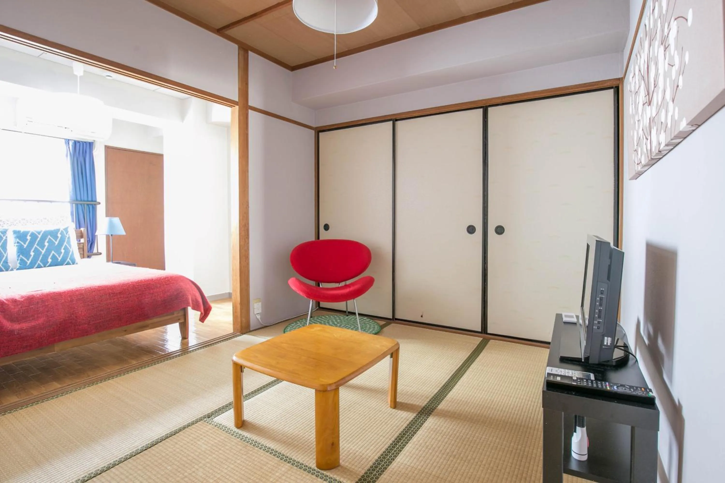 Bed in Hakata apartment