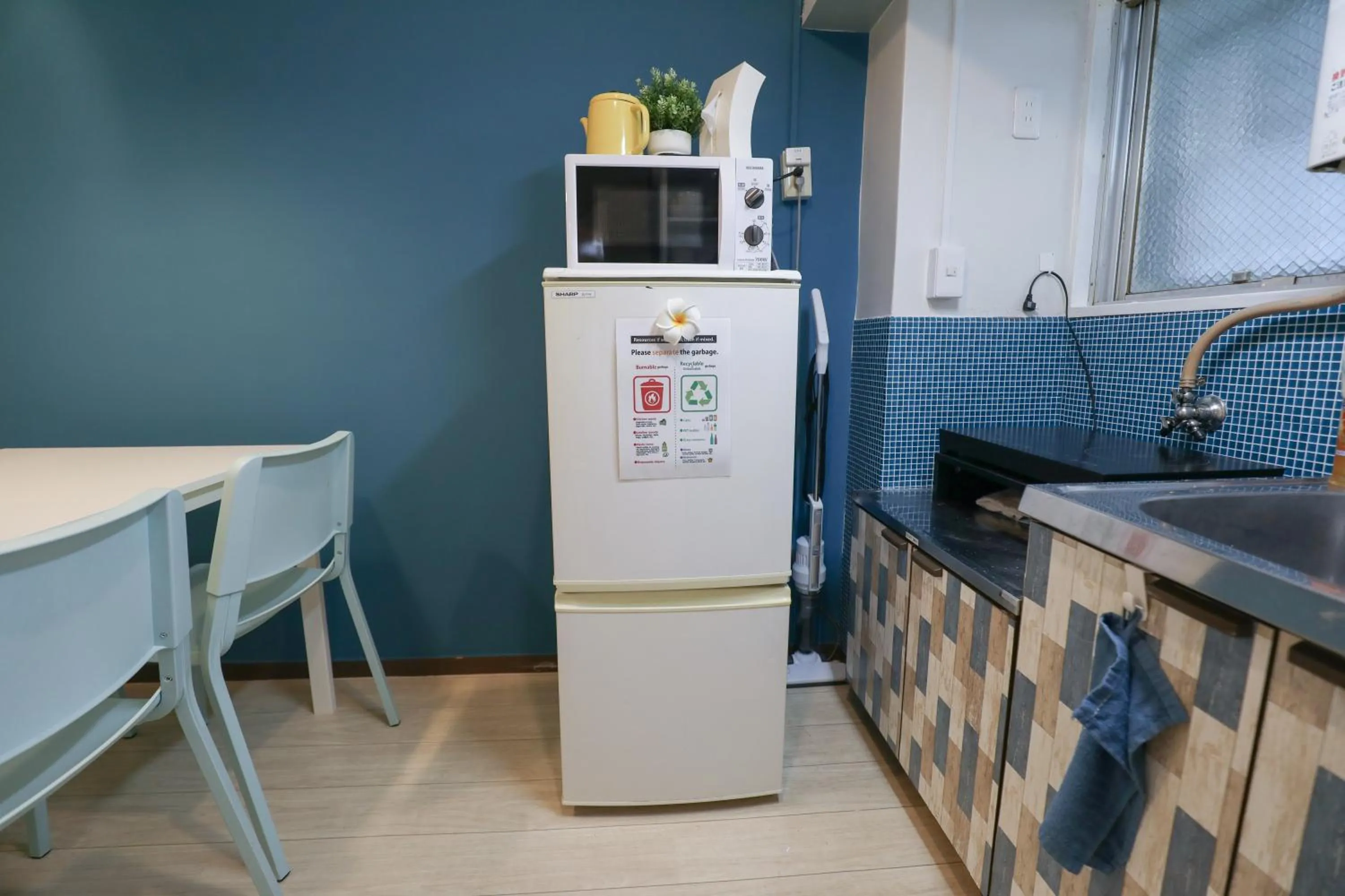 Kitchen or kitchenette in Hakata apartment