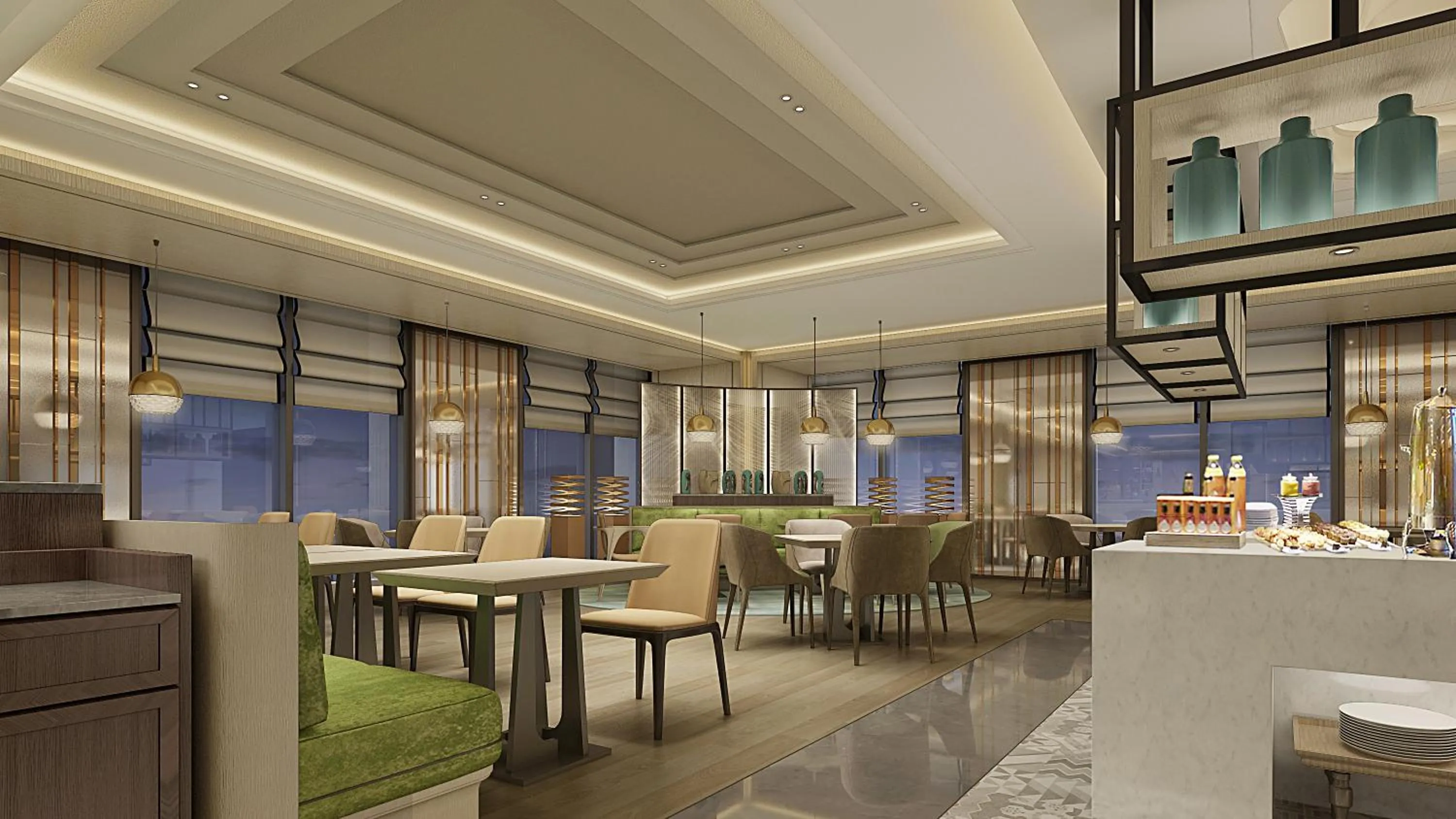 Restaurant/places to eat in Howard Johnson Zhujiang Hotel Chongqing