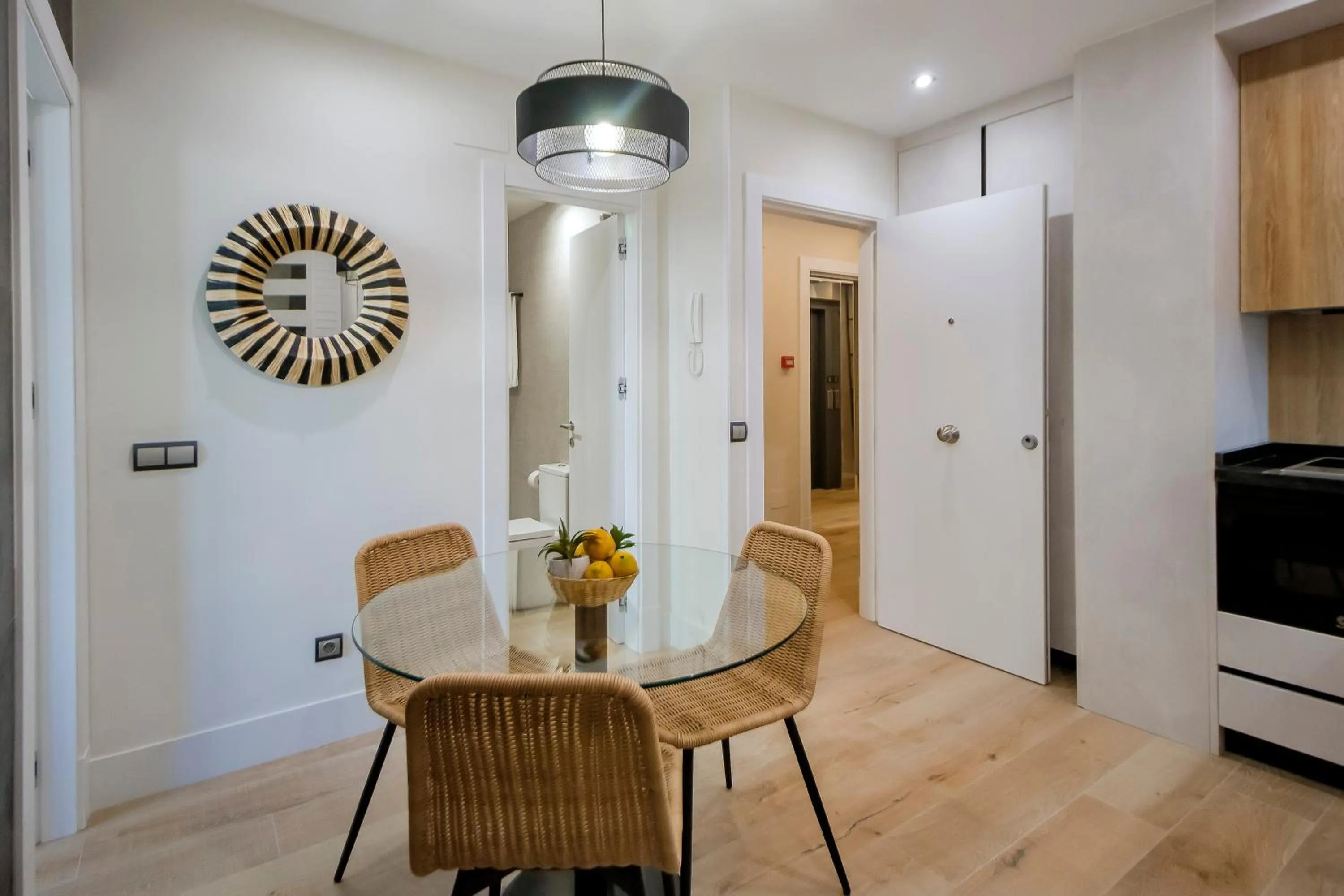 kitchen in Apartamentos Suites Oficentro Original