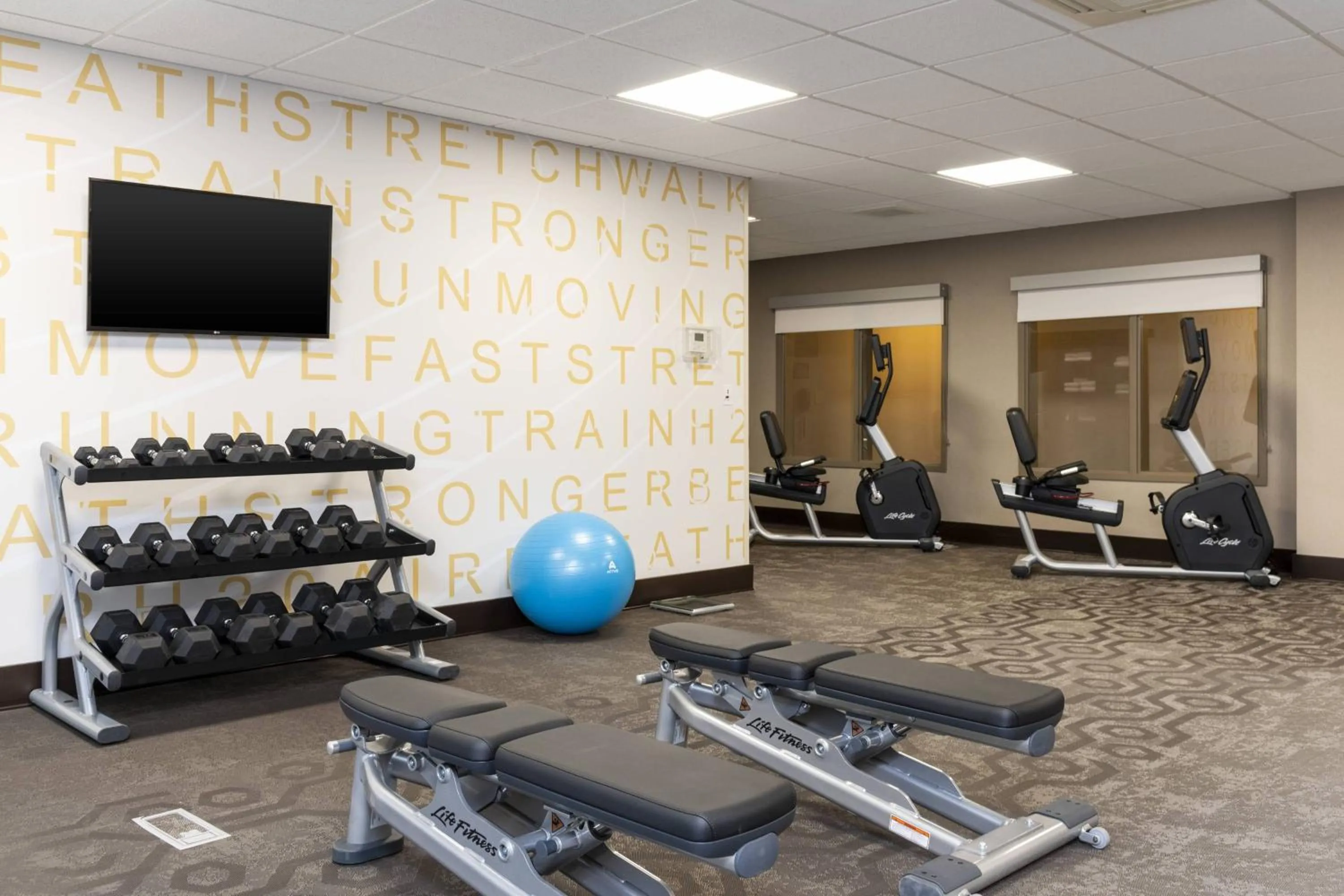 Fitness centre/facilities in Residence Inn by Marriott Midland