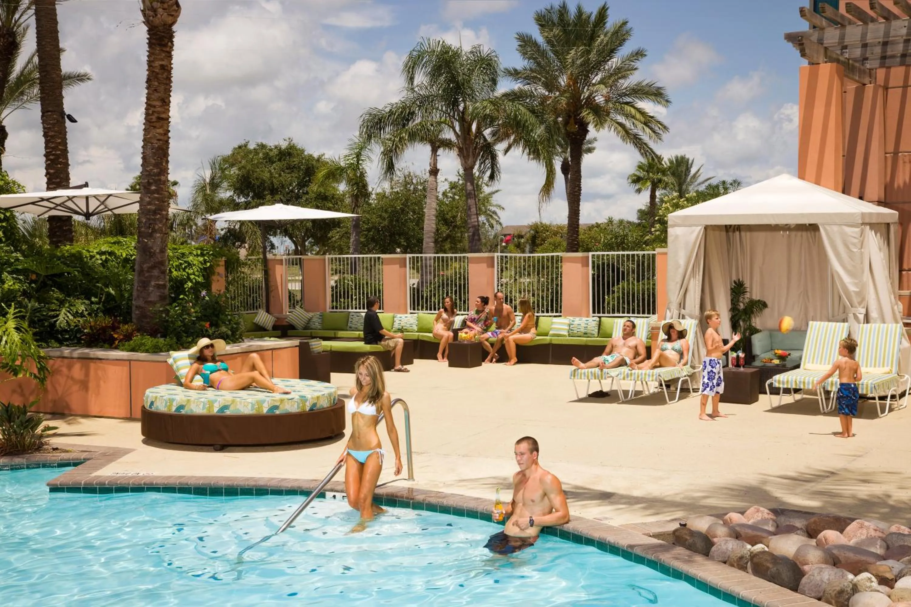 Hot Tub in Moody Gardens Hotel Spa and Convention Center