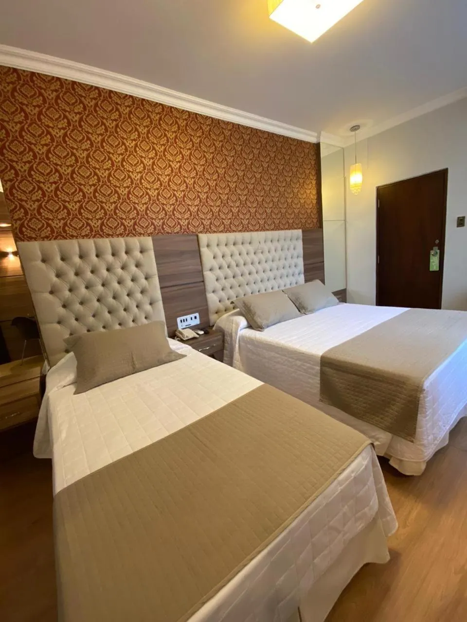 Bed in Curitiba Palace Hotel