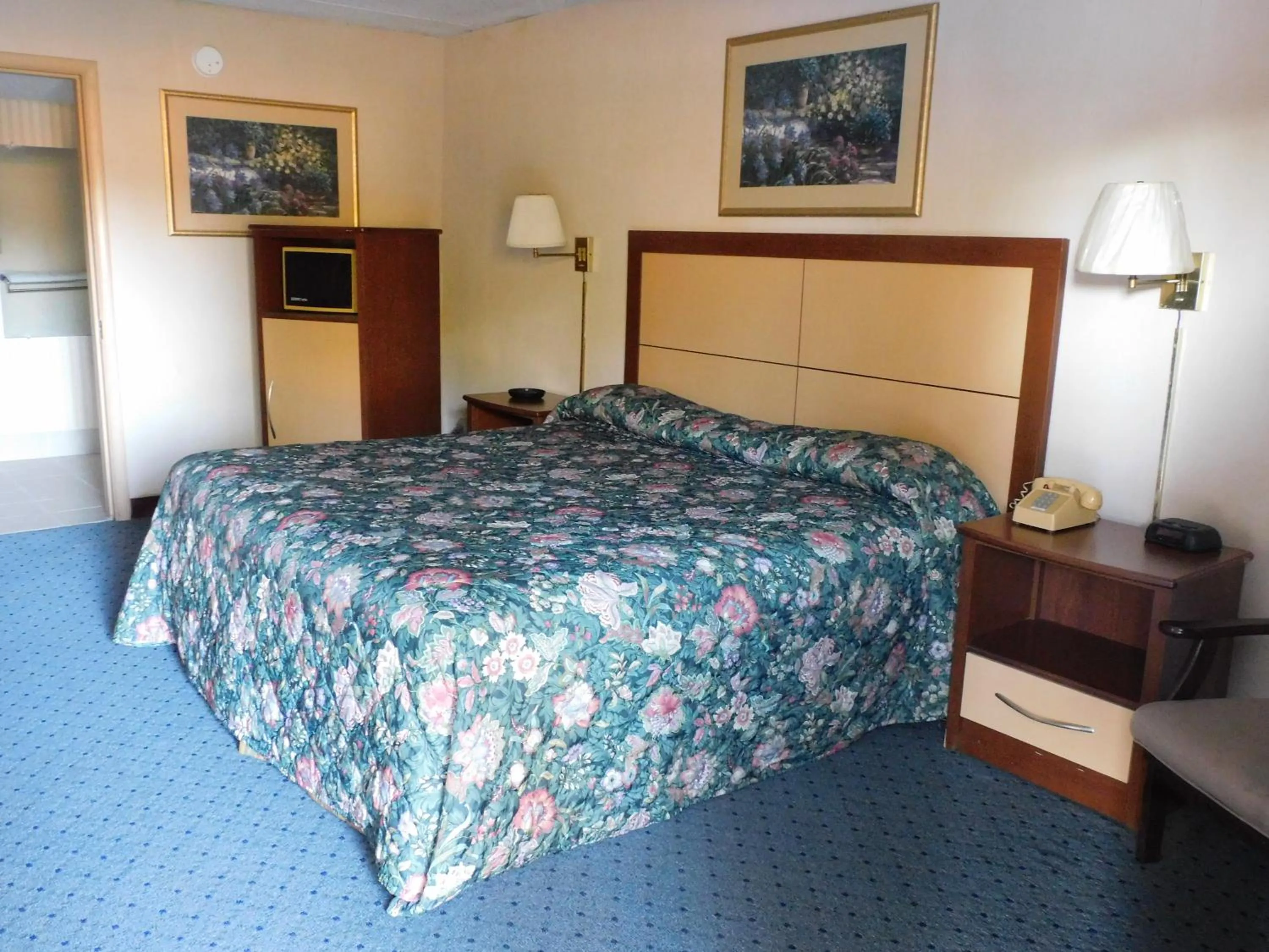 Bed in Camilla Inn & Suites