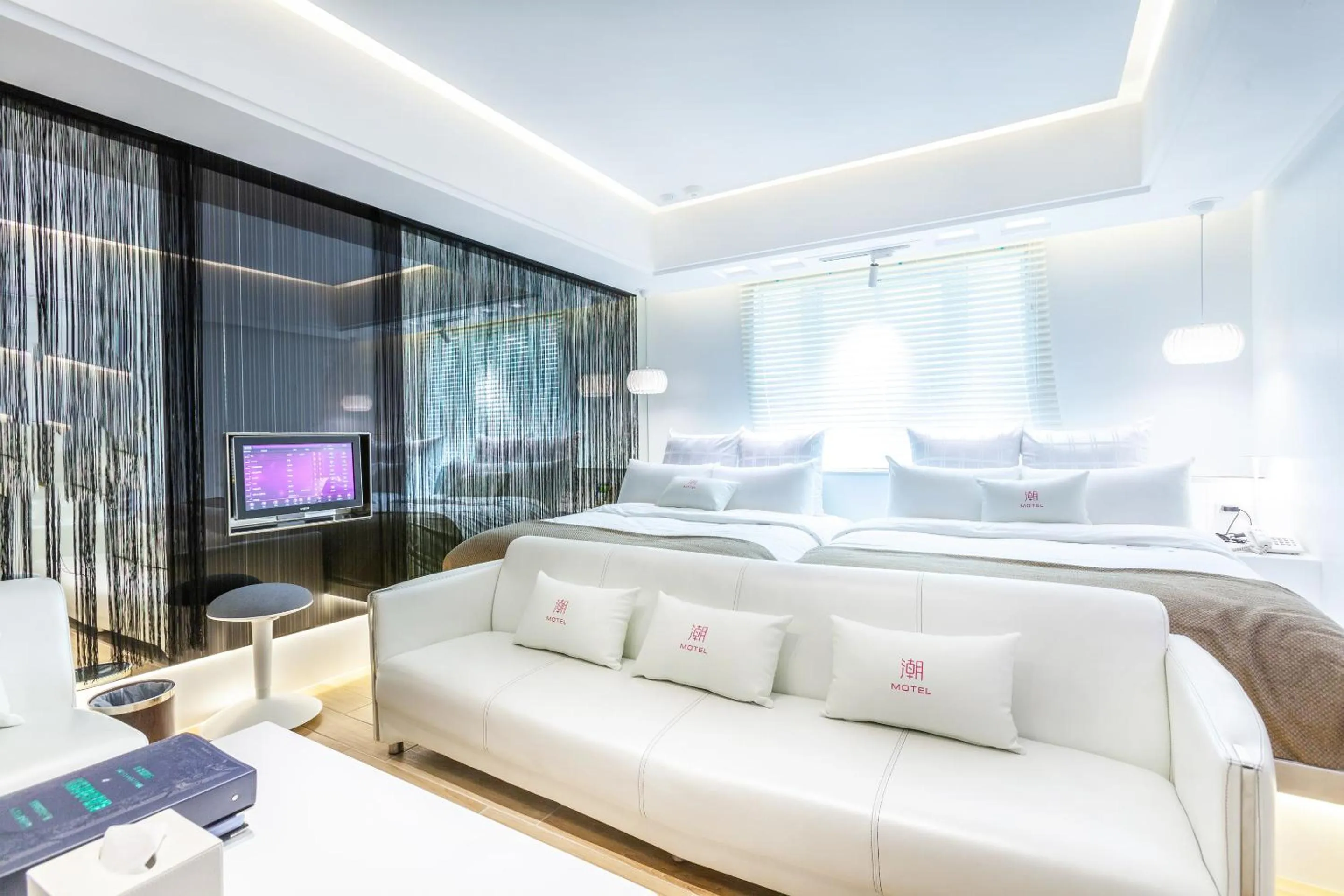 On site, Bed in Chao Motel