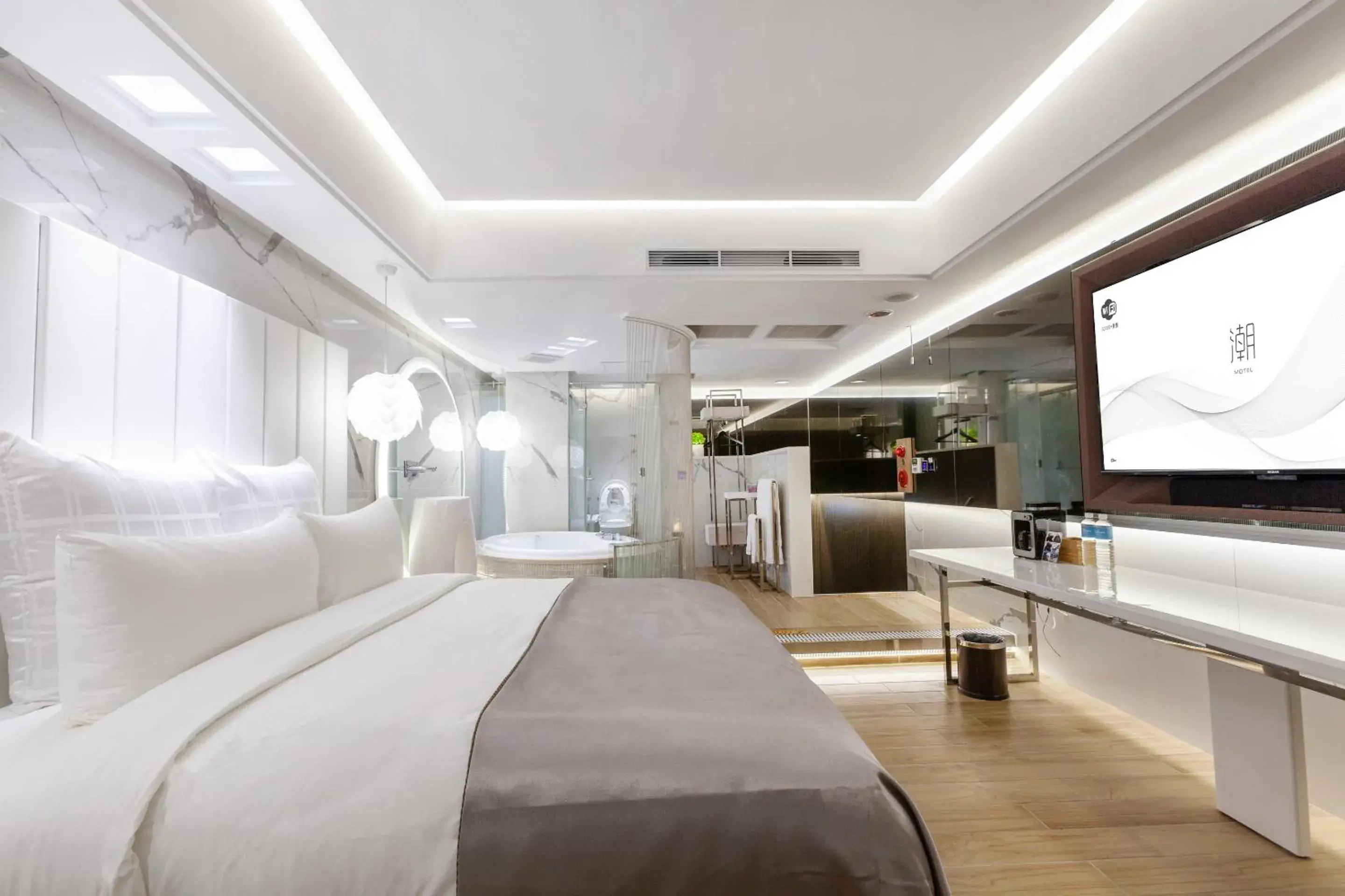 Bed in Chao Motel Bed in Chao Motel