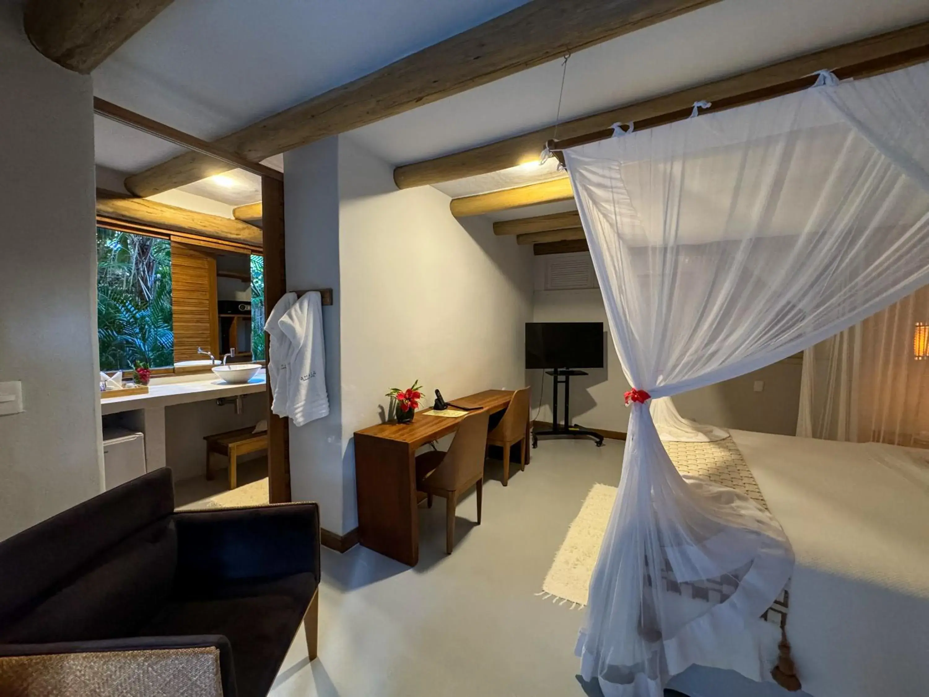 Bedroom, Bed in Amaia Trancoso Hotel Bedroom, Bed in Amaia Trancoso Hotel