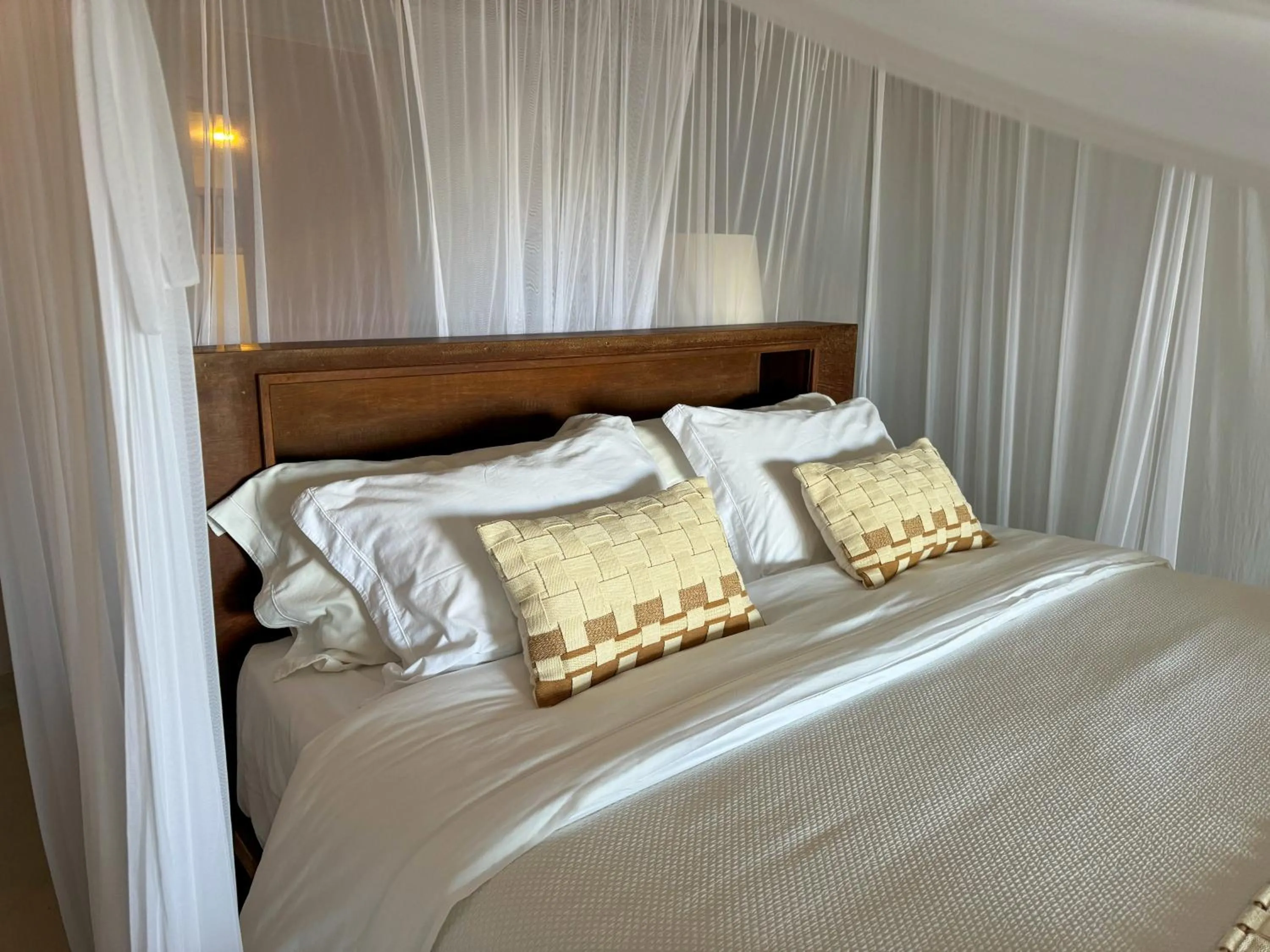 Bed in Amaia Trancoso Hotel