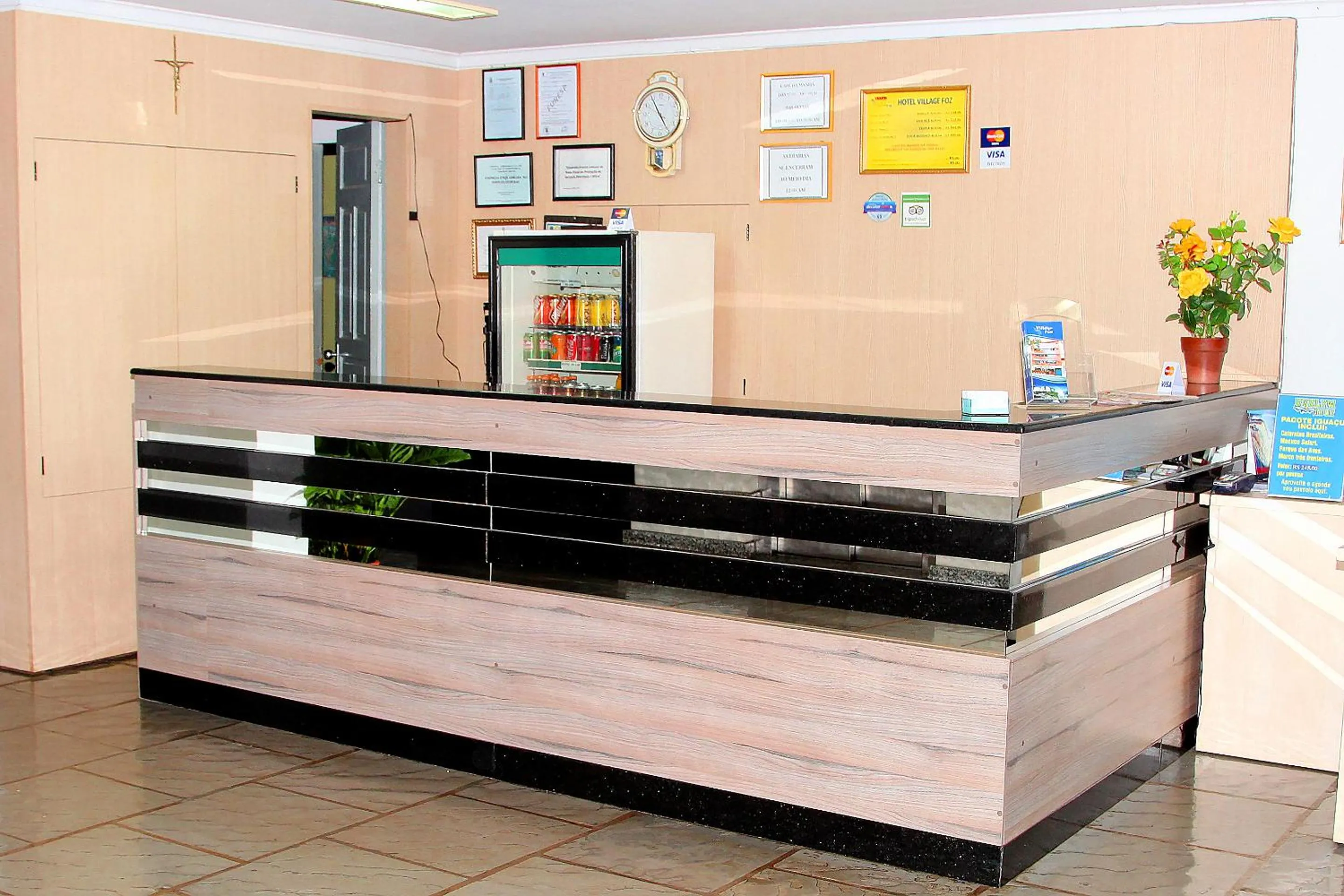 Lobby or reception in Village Iguassu Hotel