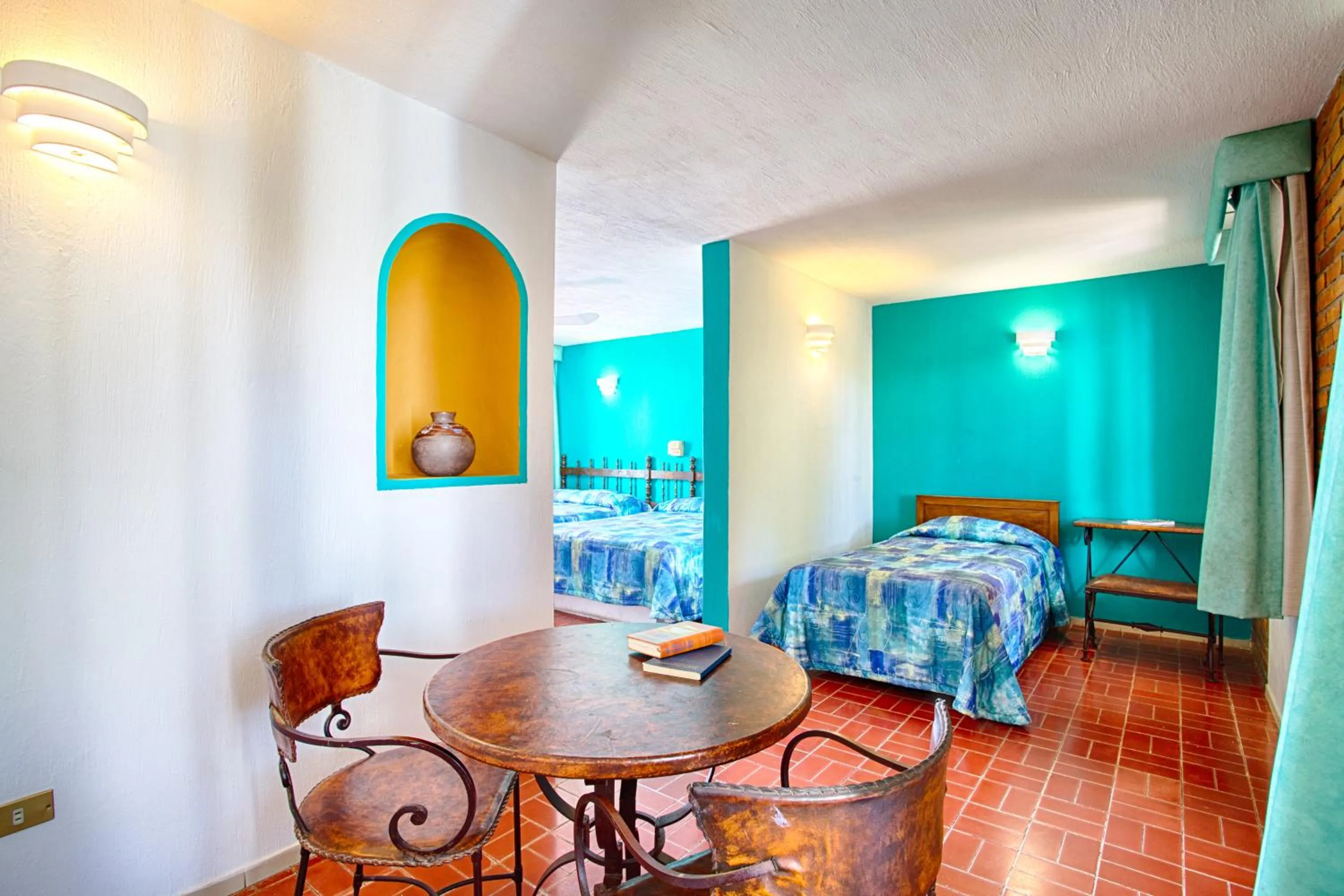 Living room, Bed in Hotel Garza Canela