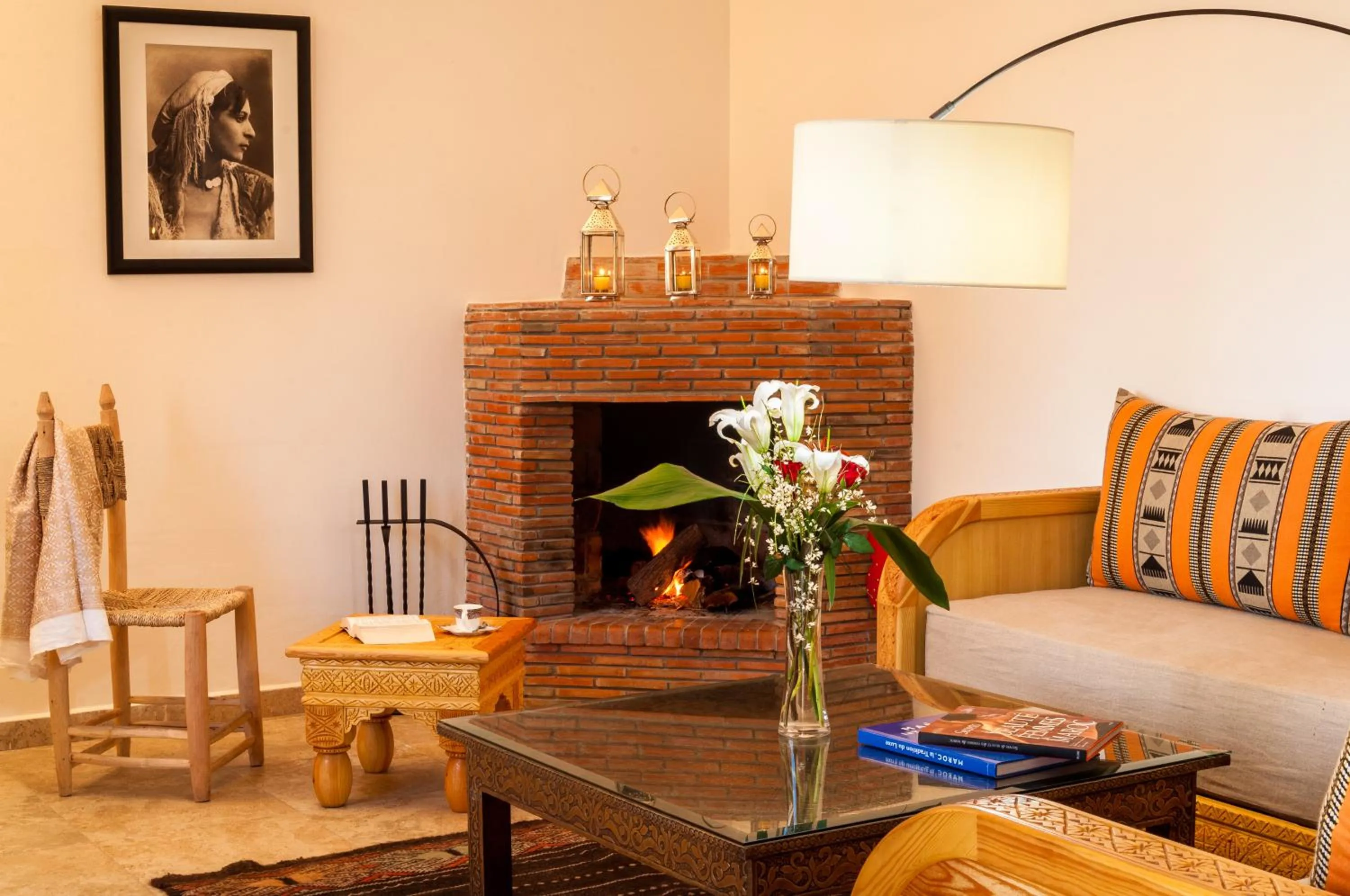 Living room in Riad Sougtani