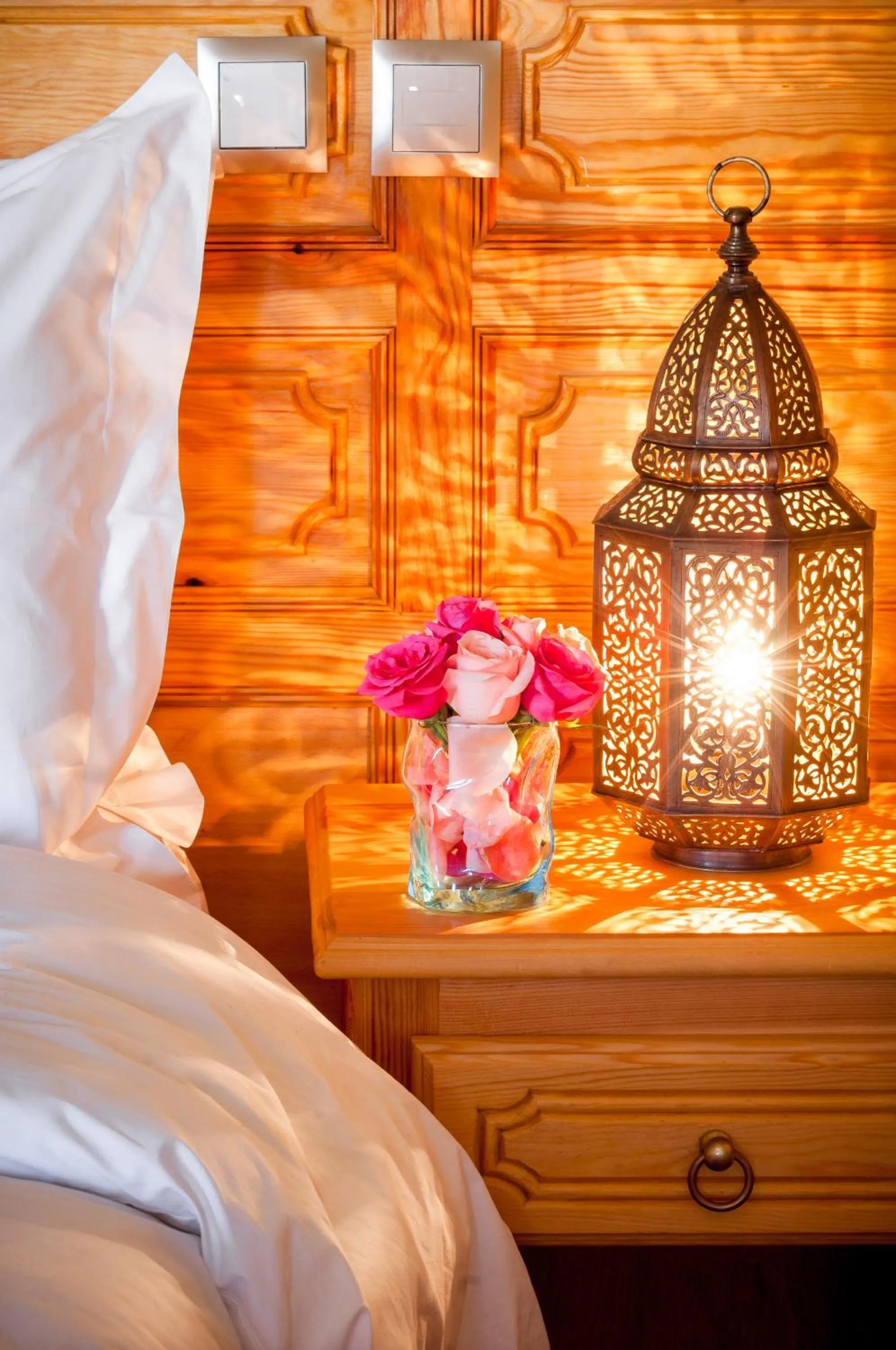 Bed in Riad Sougtani