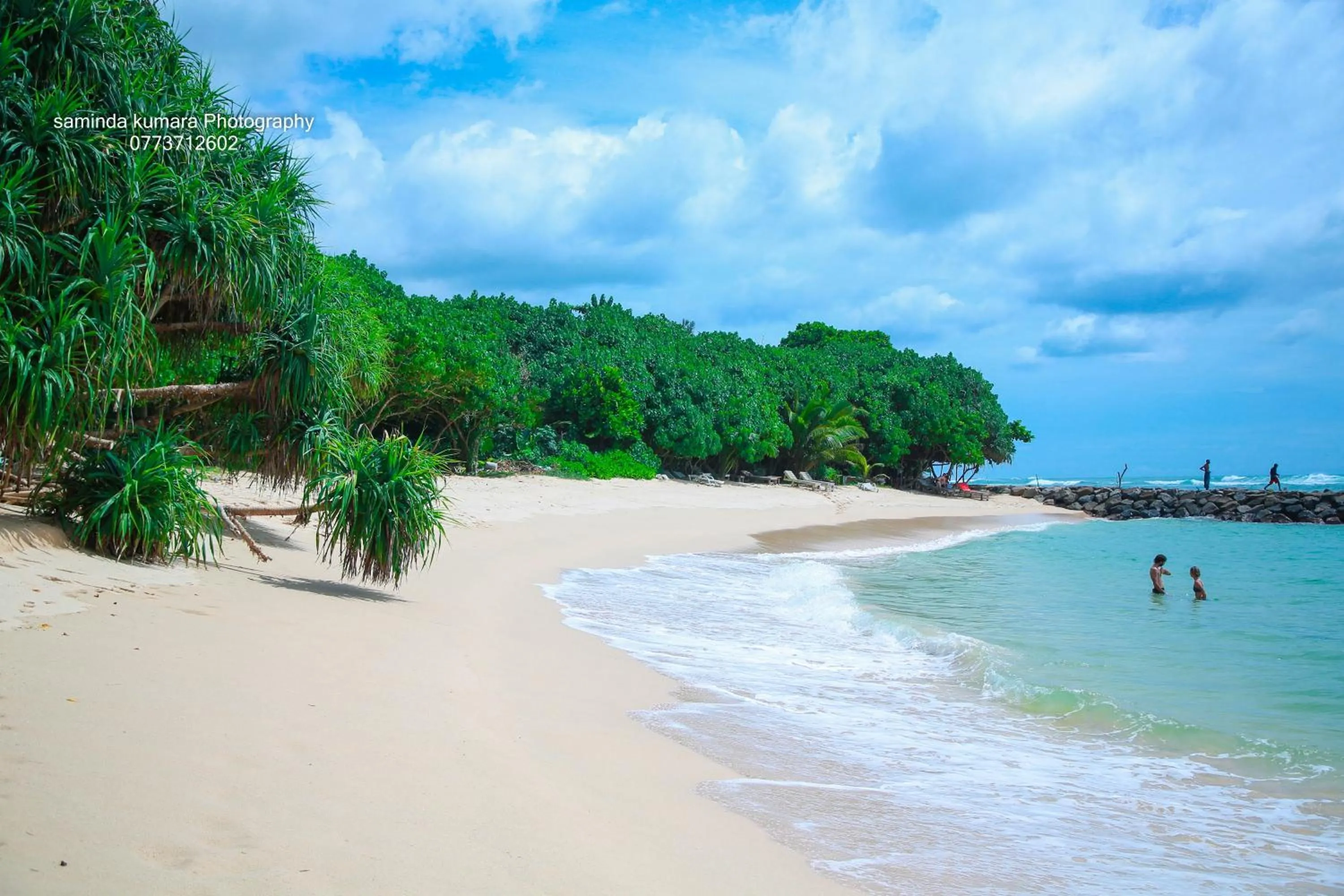 group of guests in New Ocean Vibes Ahangama