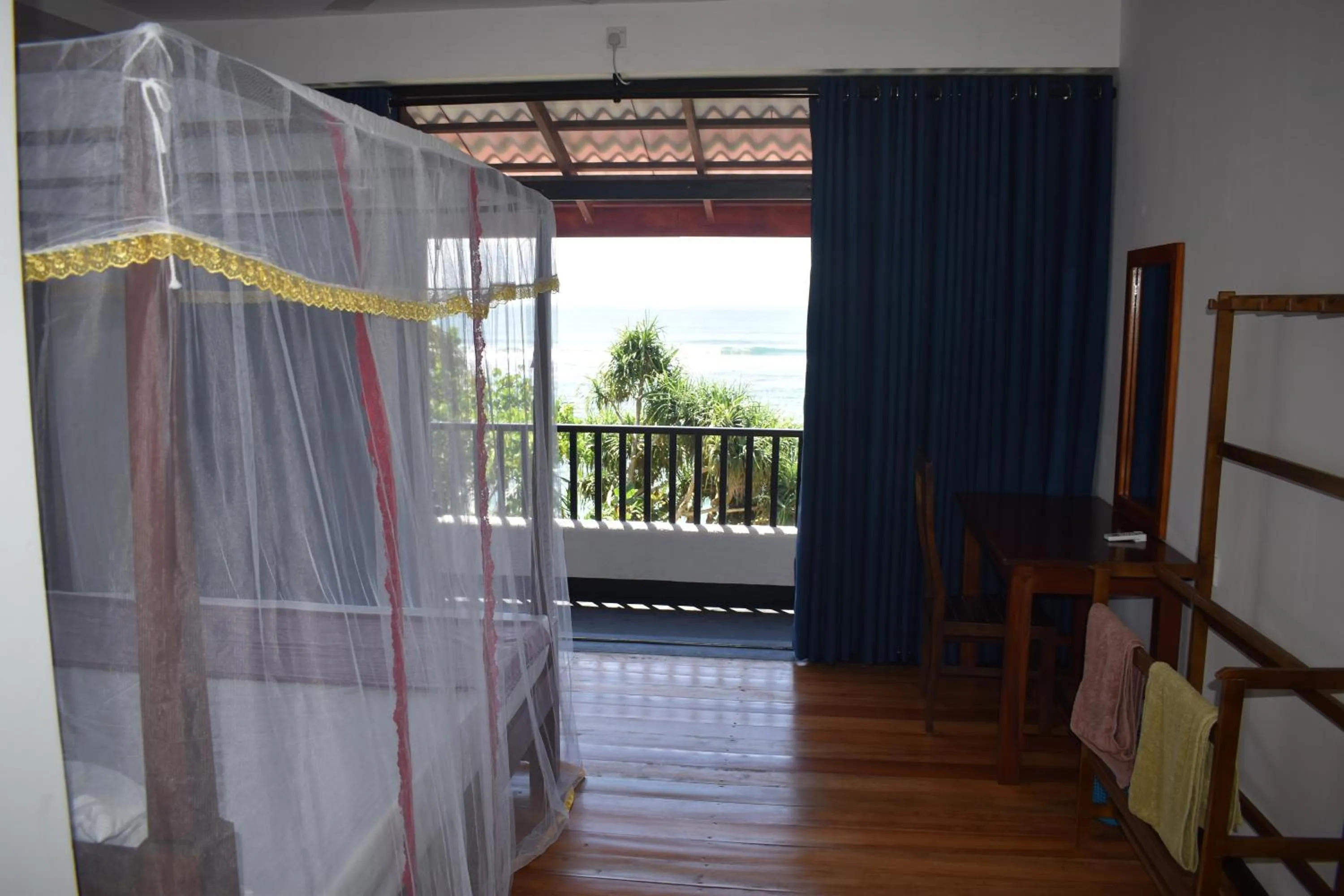 Balcony/Terrace in New Ocean Vibes Ahangama