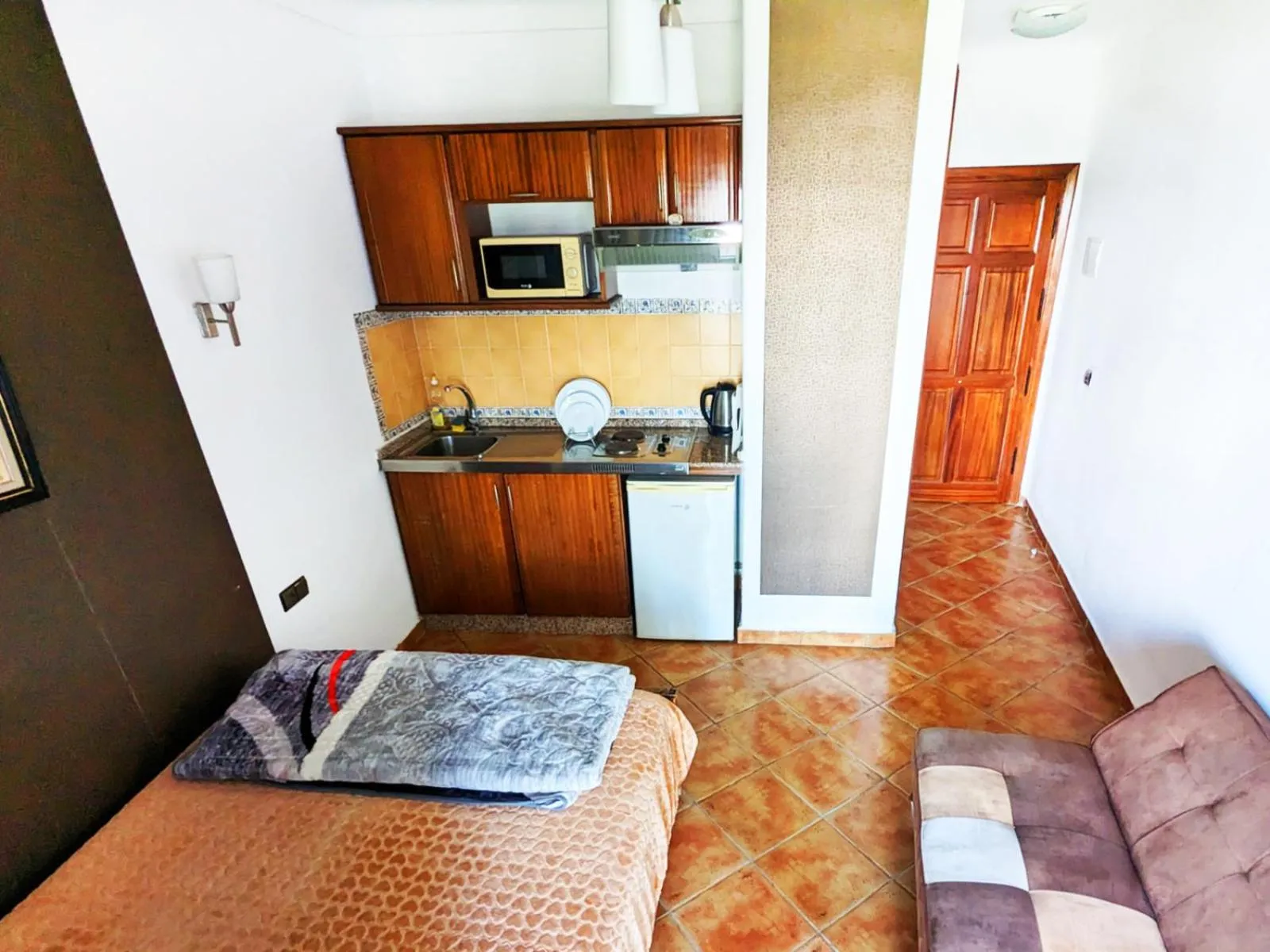 Kitchen or kitchenette in Mirador Golf Appart-hotel