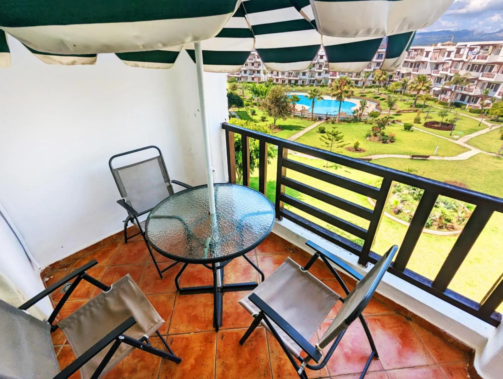 Patio in Mirador Golf Appart-hotel
