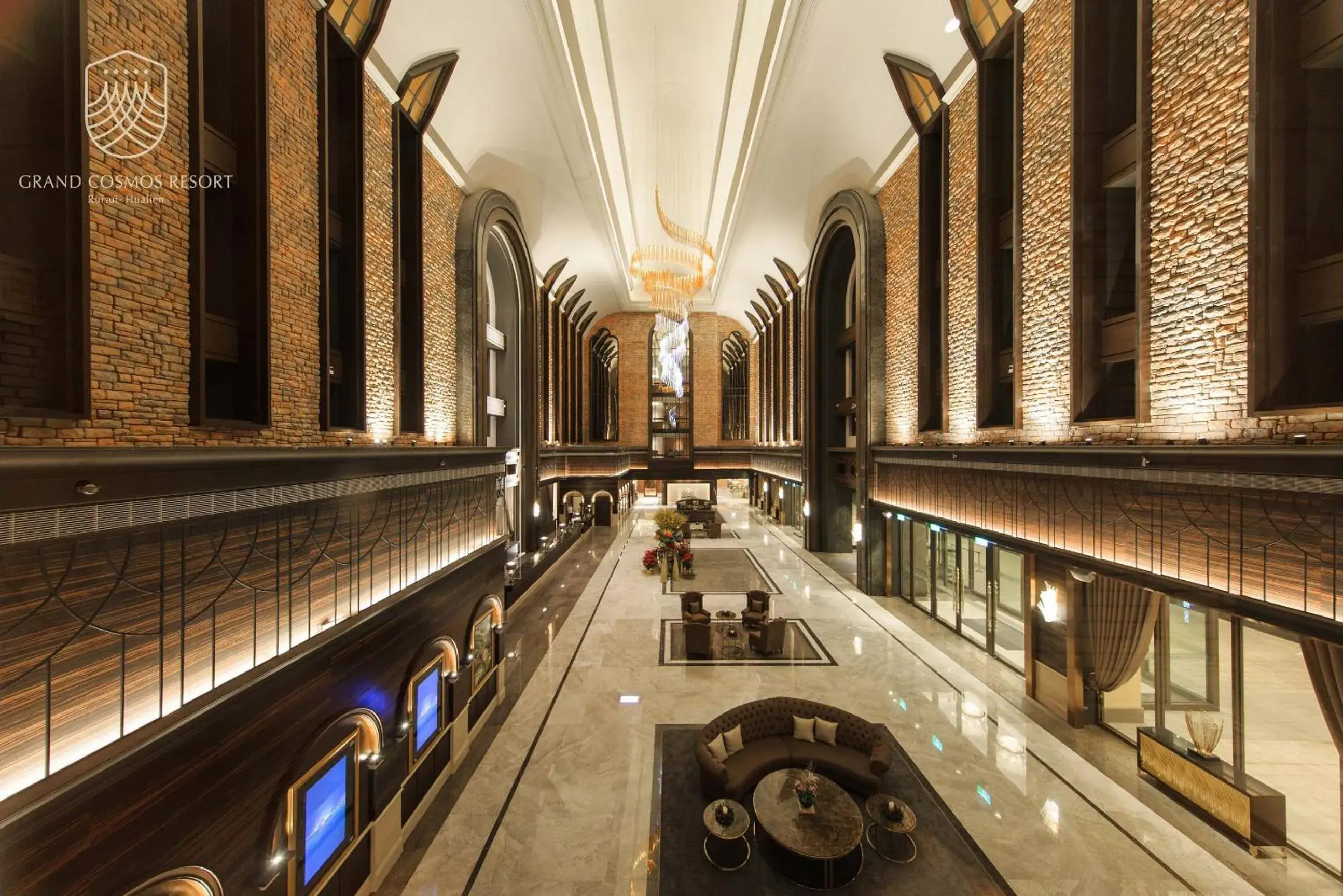 Lobby or reception in Grand Cosmos Resort Ruisui Hualien Lobby or reception in Grand Cosmos Resort Ruisui Hualien