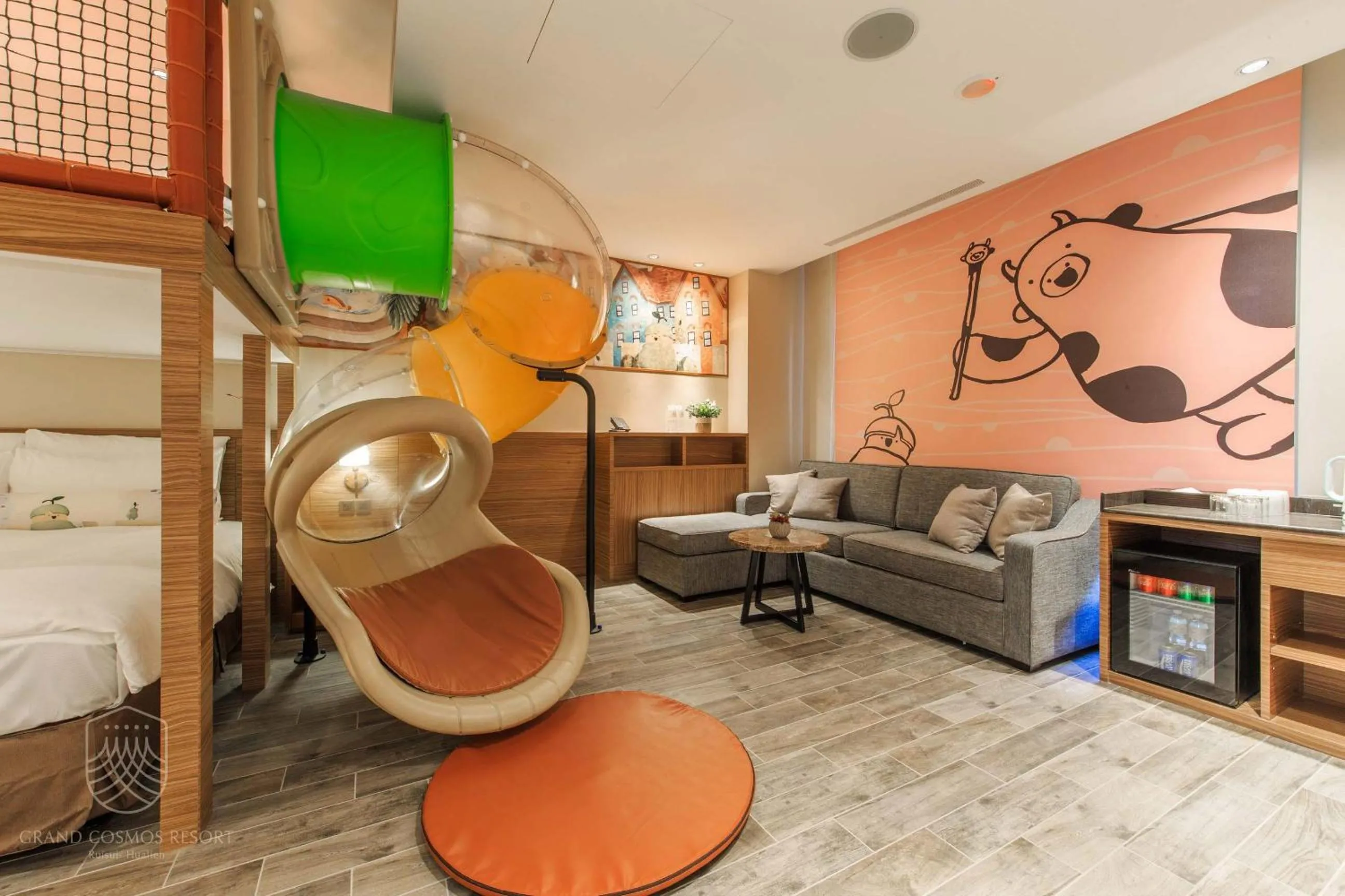 Area and facilities, Bed in Grand Cosmos Resort Ruisui Hualien