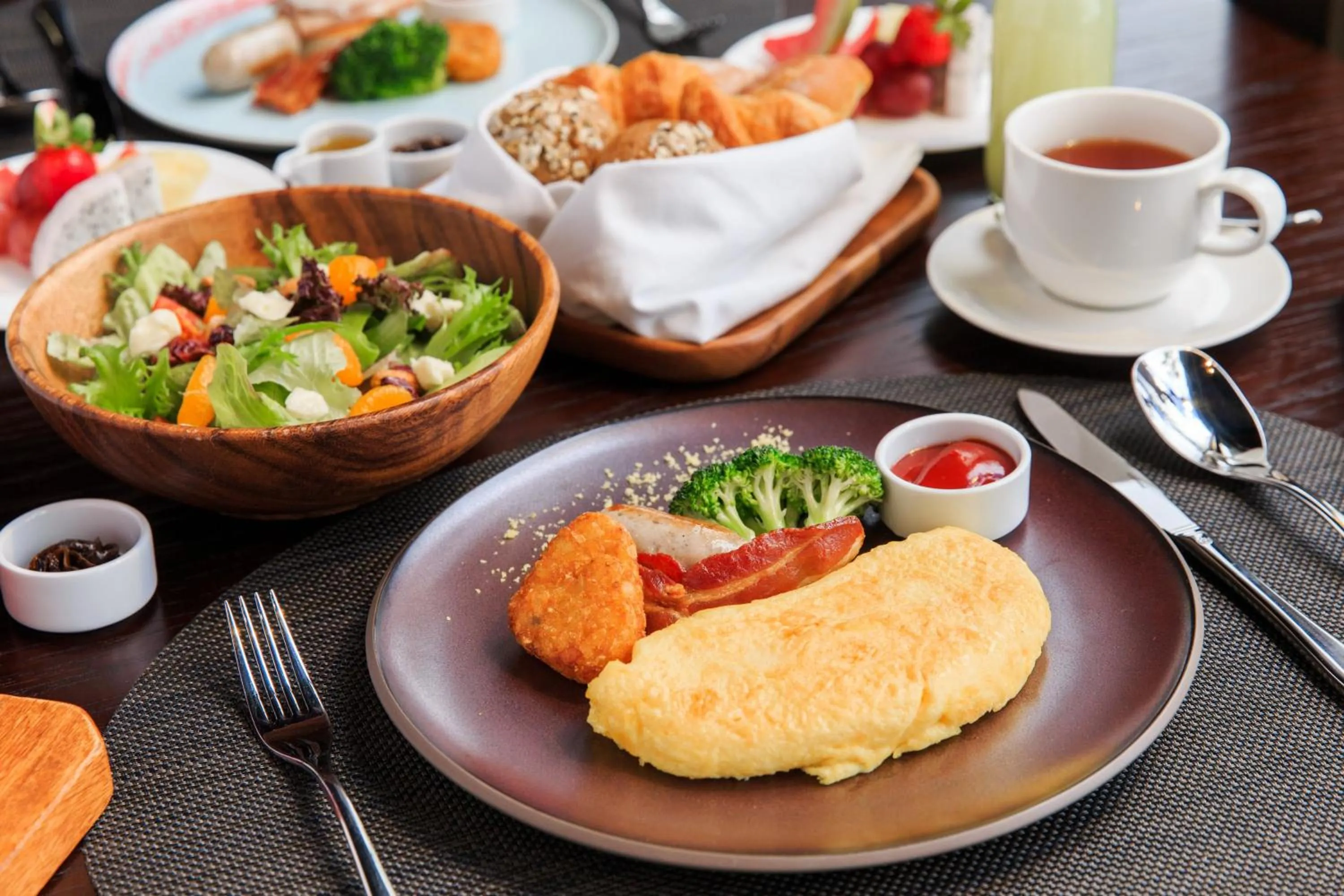 Food in Grand Cosmos Resort Ruisui Hualien