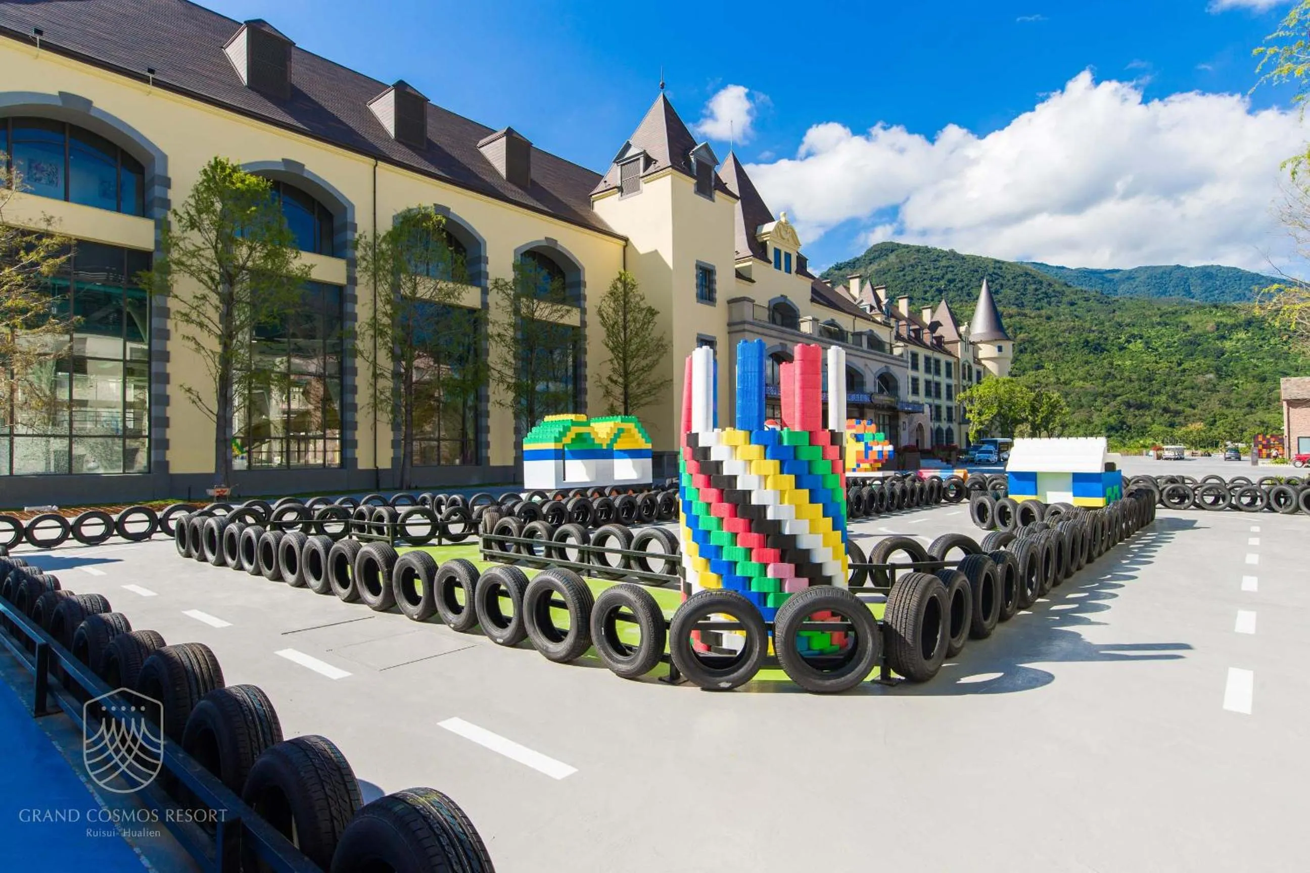 Children play ground in Grand Cosmos Resort Ruisui Hualien
