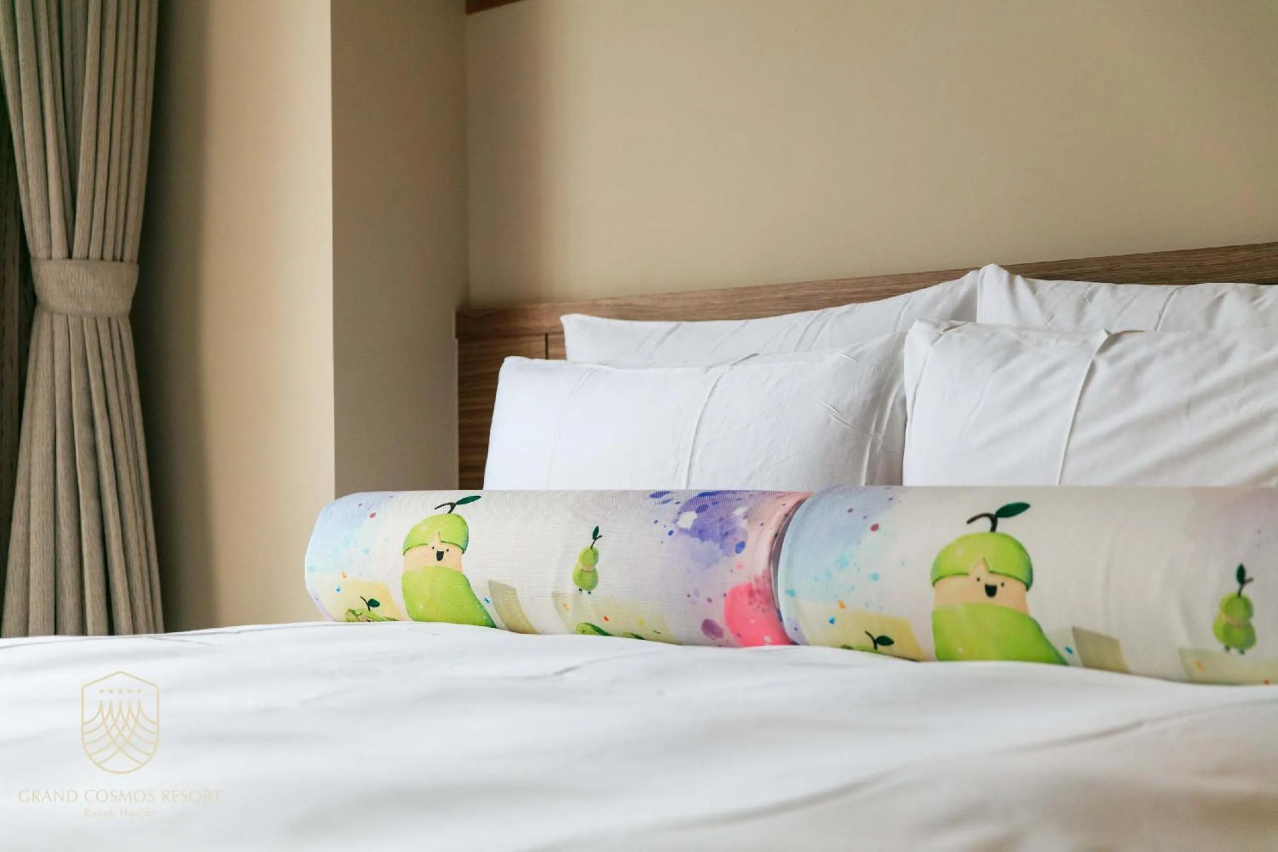 Bed in Grand Cosmos Resort Ruisui Hualien