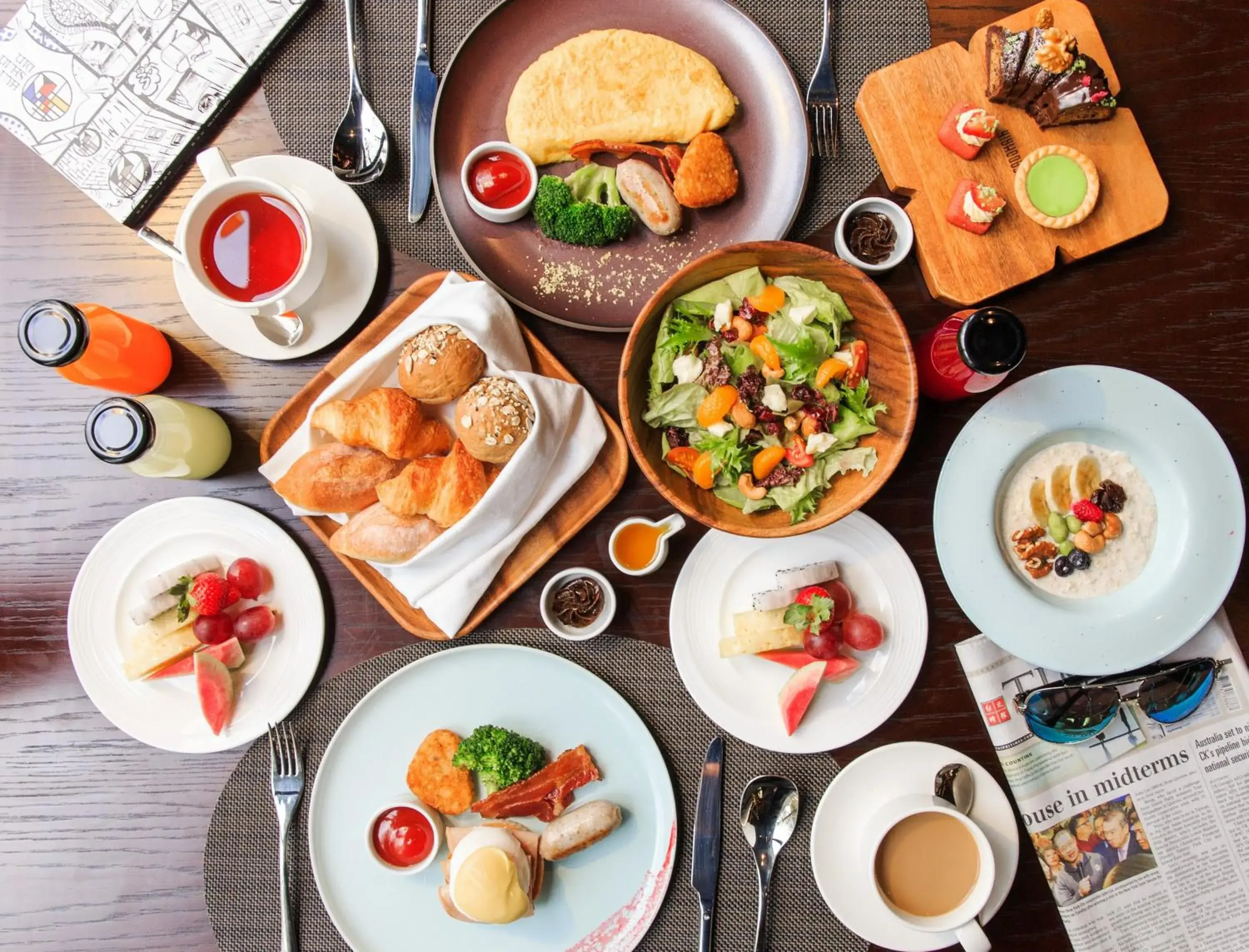 Food and drinks in Grand Cosmos Resort Ruisui Hualien Food and drinks in Grand Cosmos Resort Ruisui Hualien