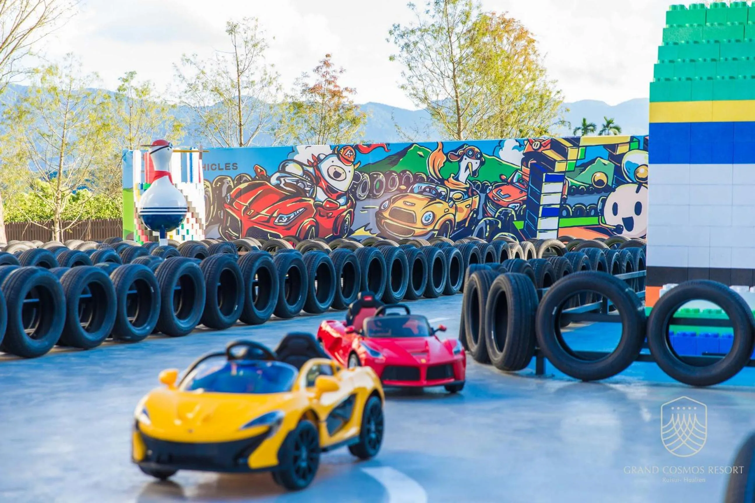 Children play ground in Grand Cosmos Resort Ruisui Hualien