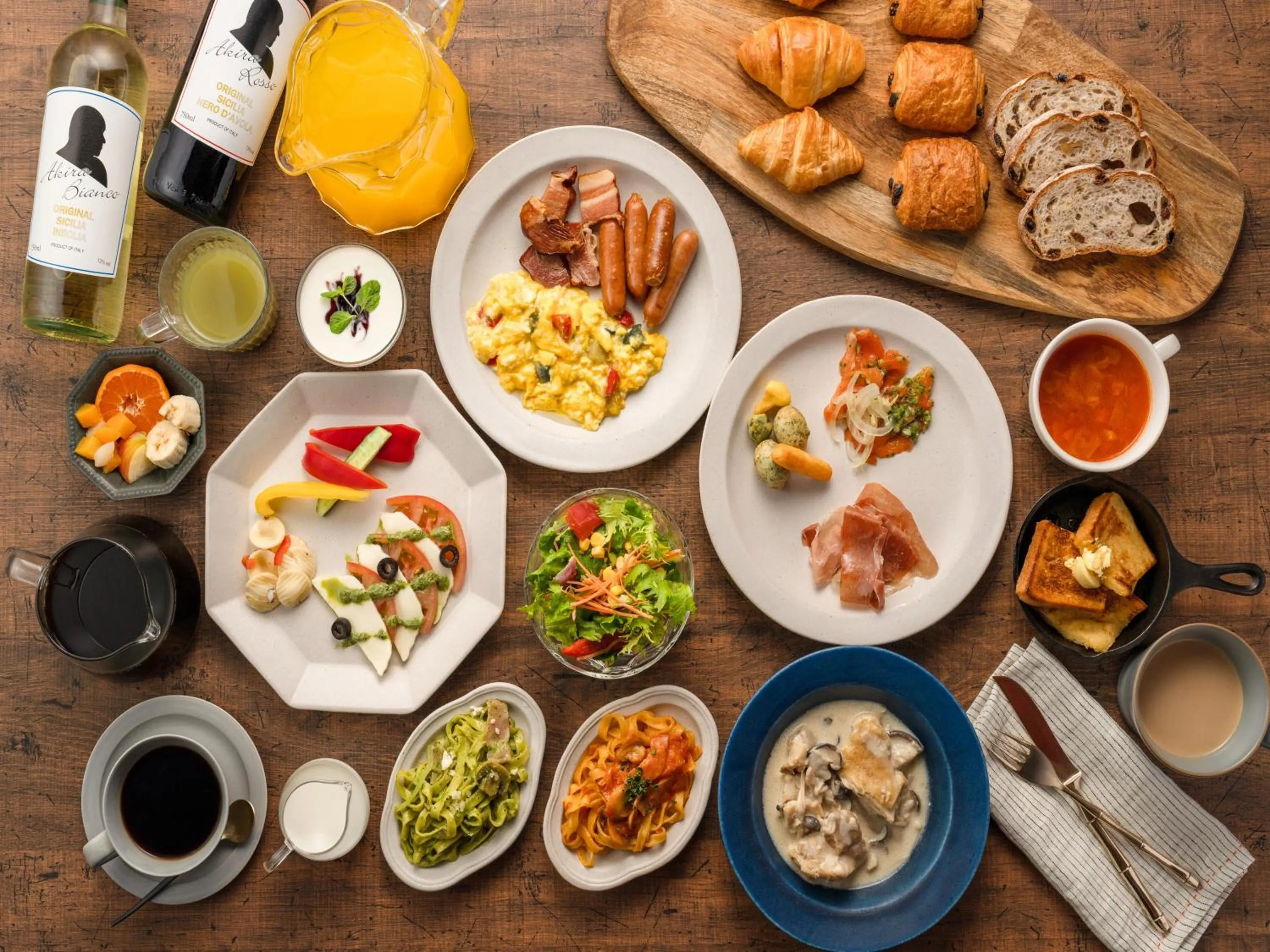 Buffet breakfast in Hotel Resol Akihabara