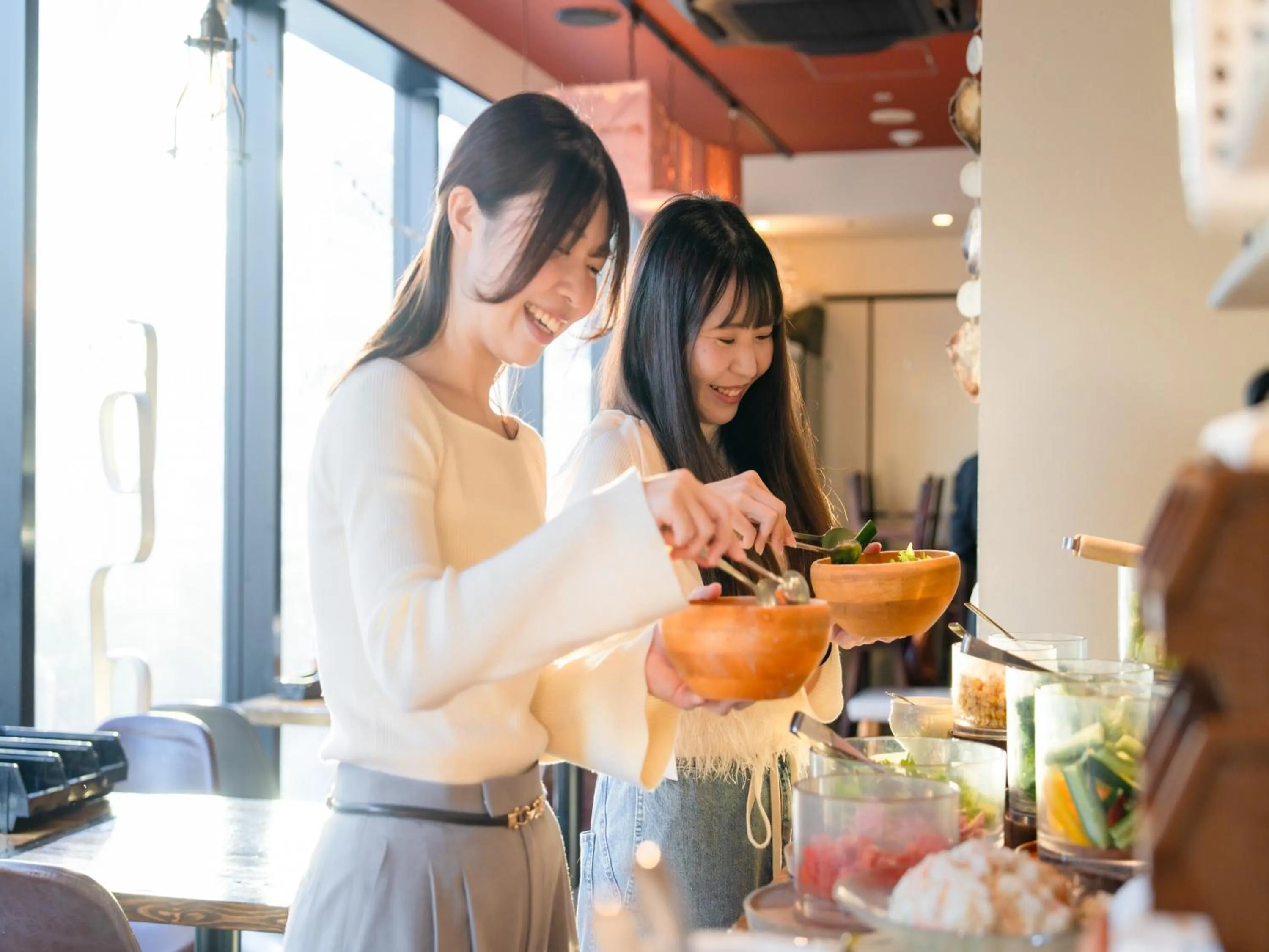 Buffet breakfast in Hotel Resol Akihabara