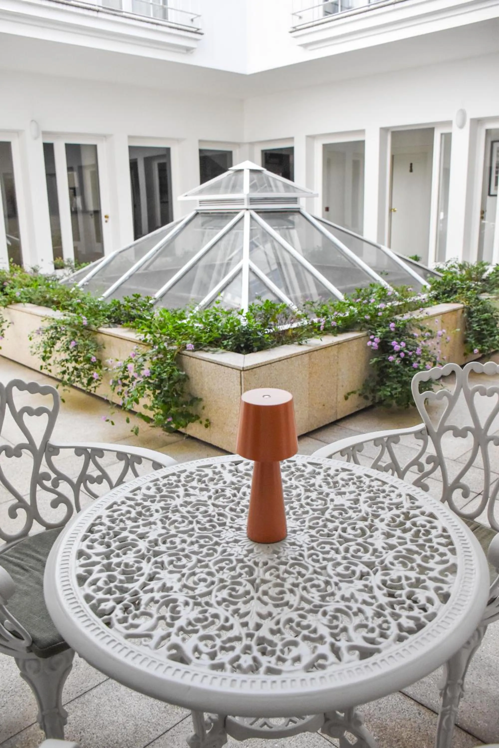 Patio in Hotel Toural